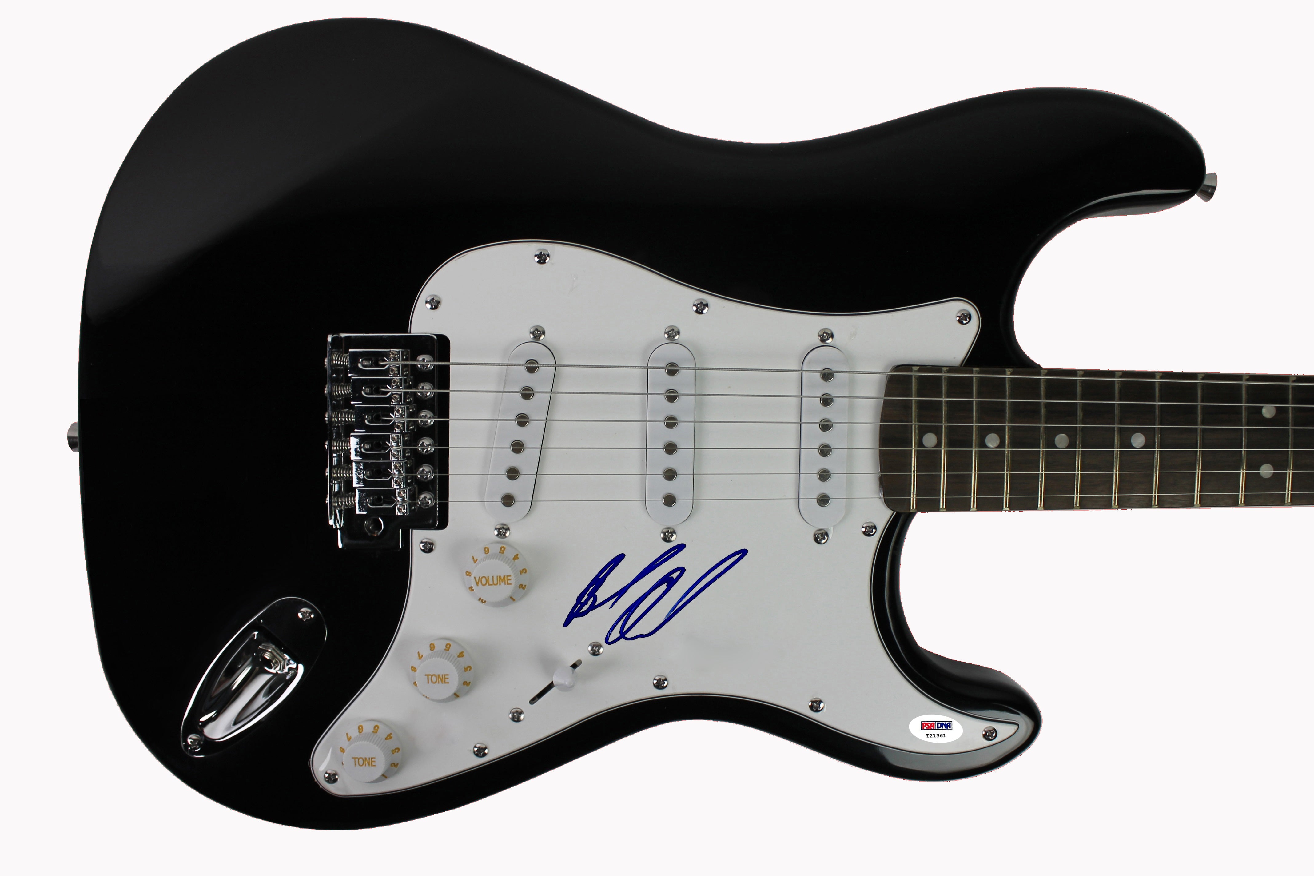 Brad Arnold Three Doors Down Authentic Signed Guitar Autographed PSA/DNA #T21361