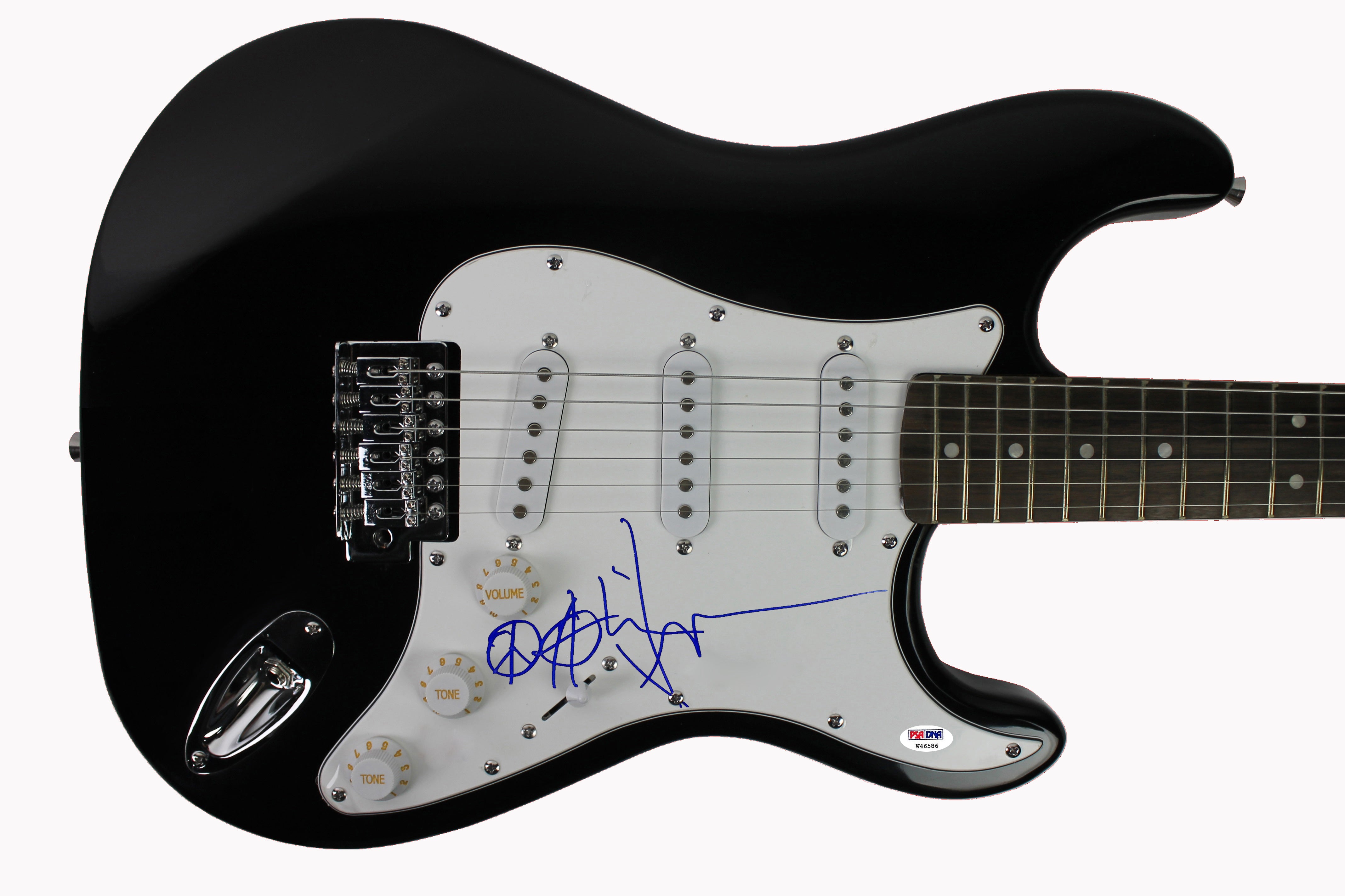 Al Jourgensen Ministry Authentic Signed Guitar Autographed PSA/DNA #W46586