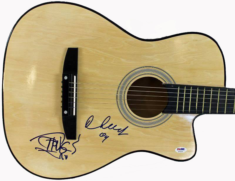 Cheech & Chong Up In Smoke Authentic Signed Guitar PSA/DNA #P74121