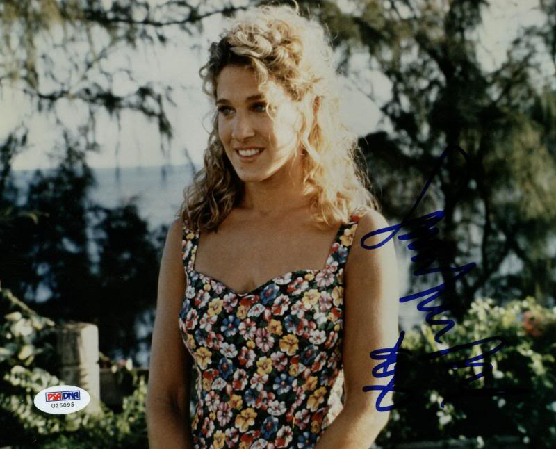 Sarah Jessica Parker Sex In The City Signed Authentic 8X10 Photo PSA/DNA #U25095