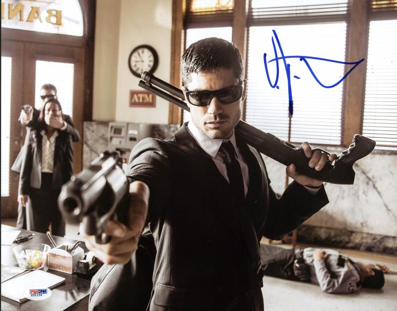 D.J. Cotrona Signed Authentic 11X14 Photo Autographed PSA/DNA #X31126