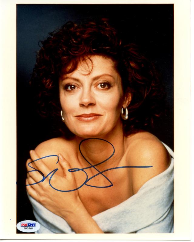 SUSAn Sarandon Signed Authentic 8X10 Photo Autographed PSA/DNA #I85881