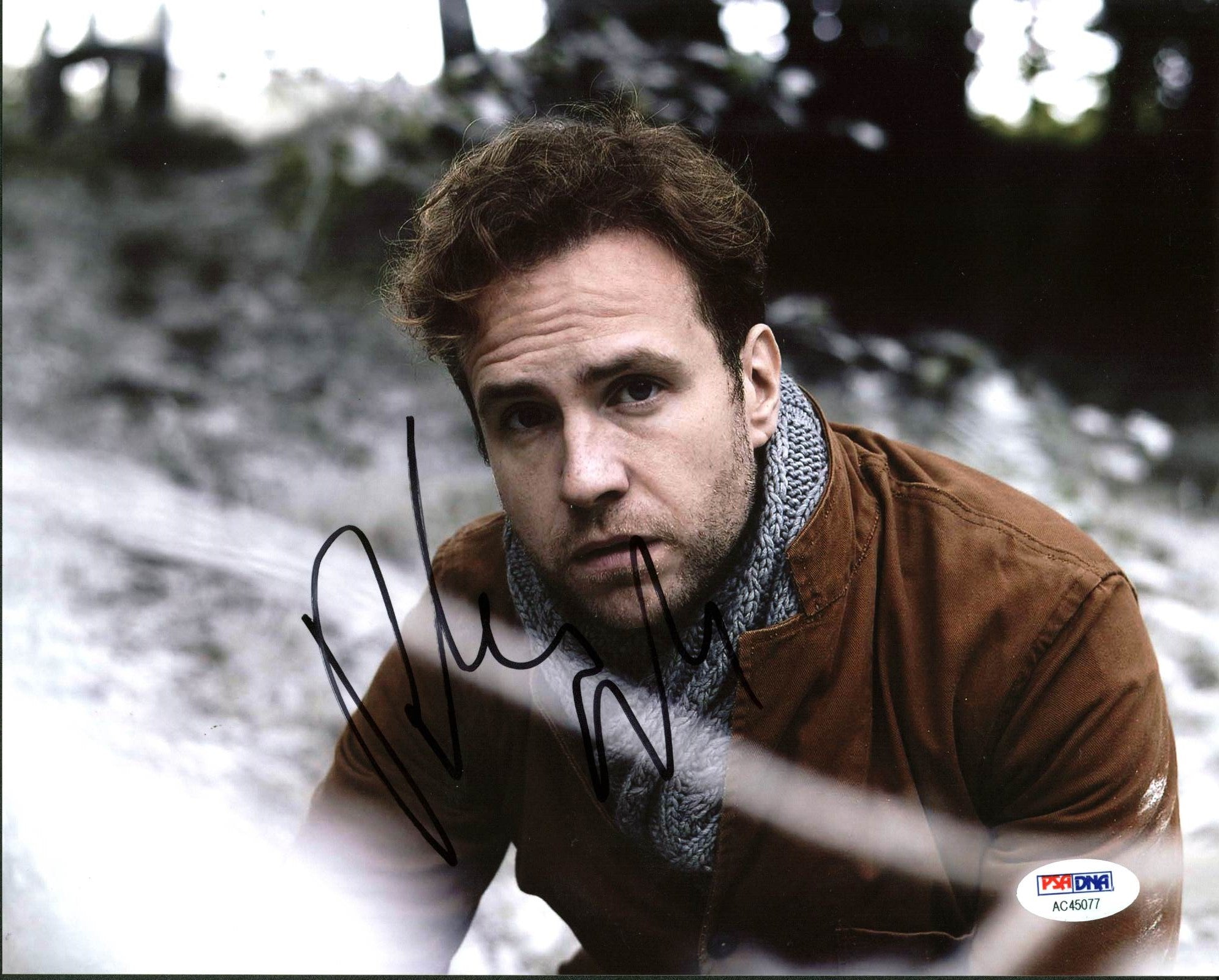 Rafe Spall Black Mirror Authentic Signed 8X10 Photo Autographed PSA/DNA #AC45077