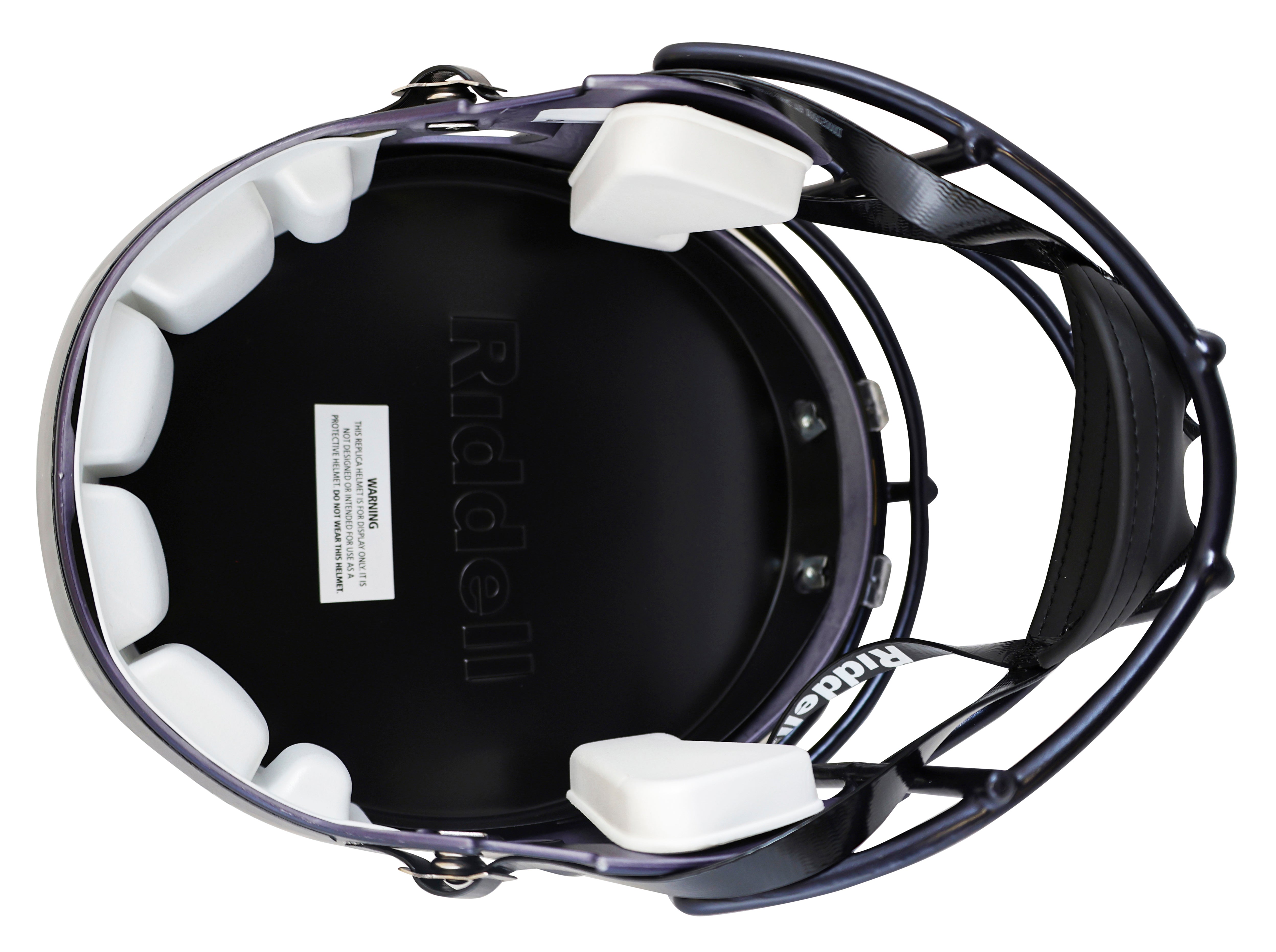 Michigan Ty Law "Go Blue" Signed Full Size Speed Rep Helmet W/ Case BAS Witness