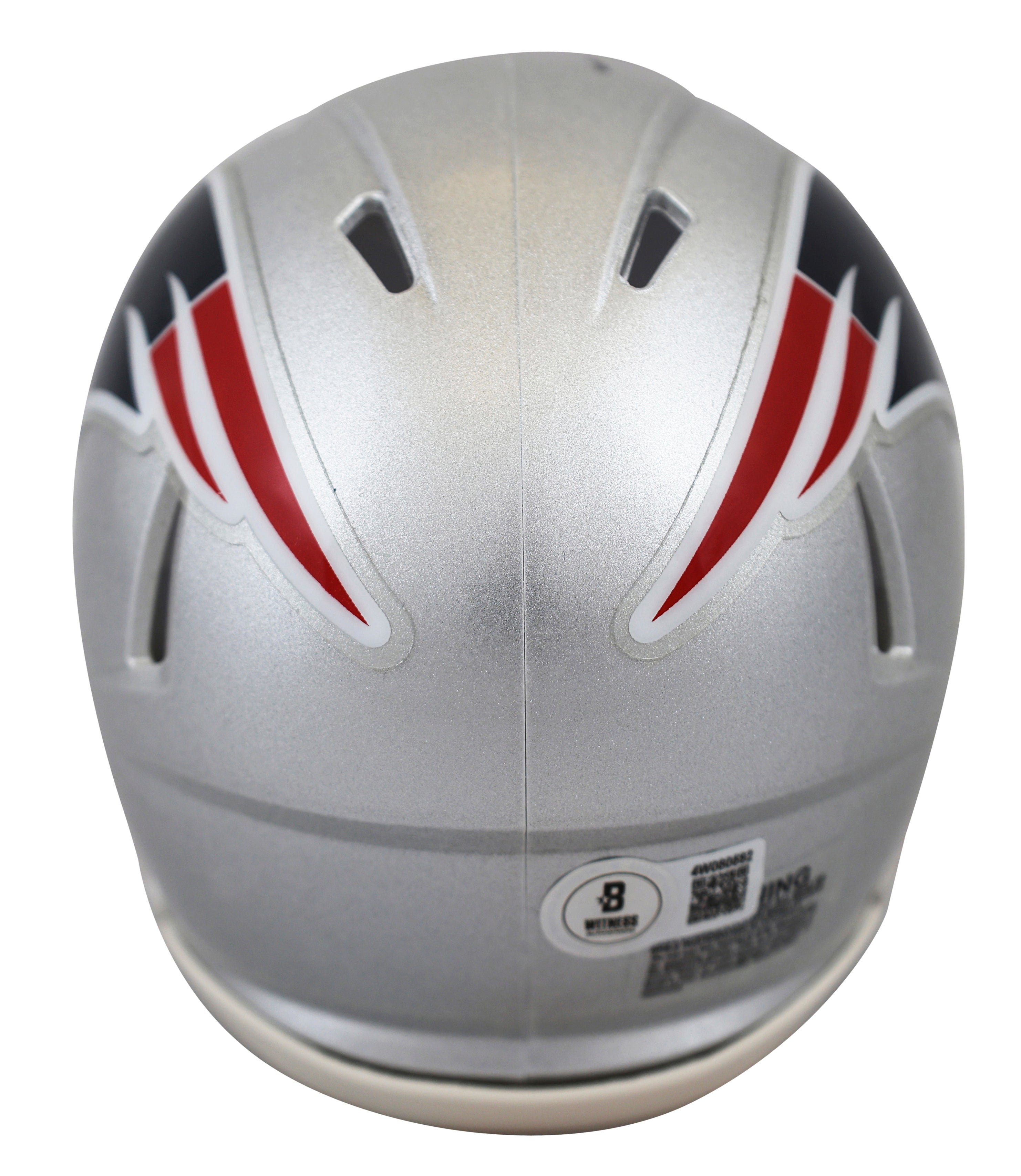 Patriots Ty Law "HOF 2019" Authentic Signed Speed Mini Helmet BAS Witnessed