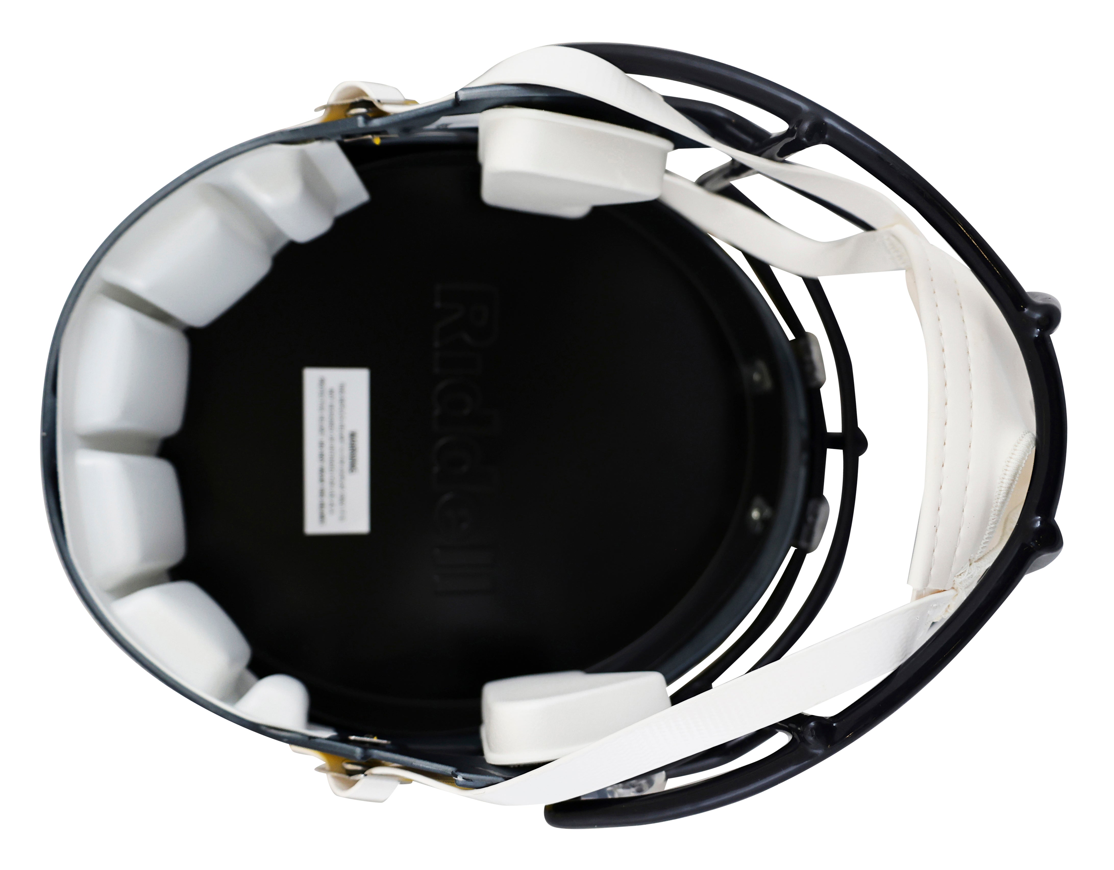 Rams Eric Dickerson "HOF 99" Signed 2025 Rivalries F/S Speed Rep Helmet BAS Wit