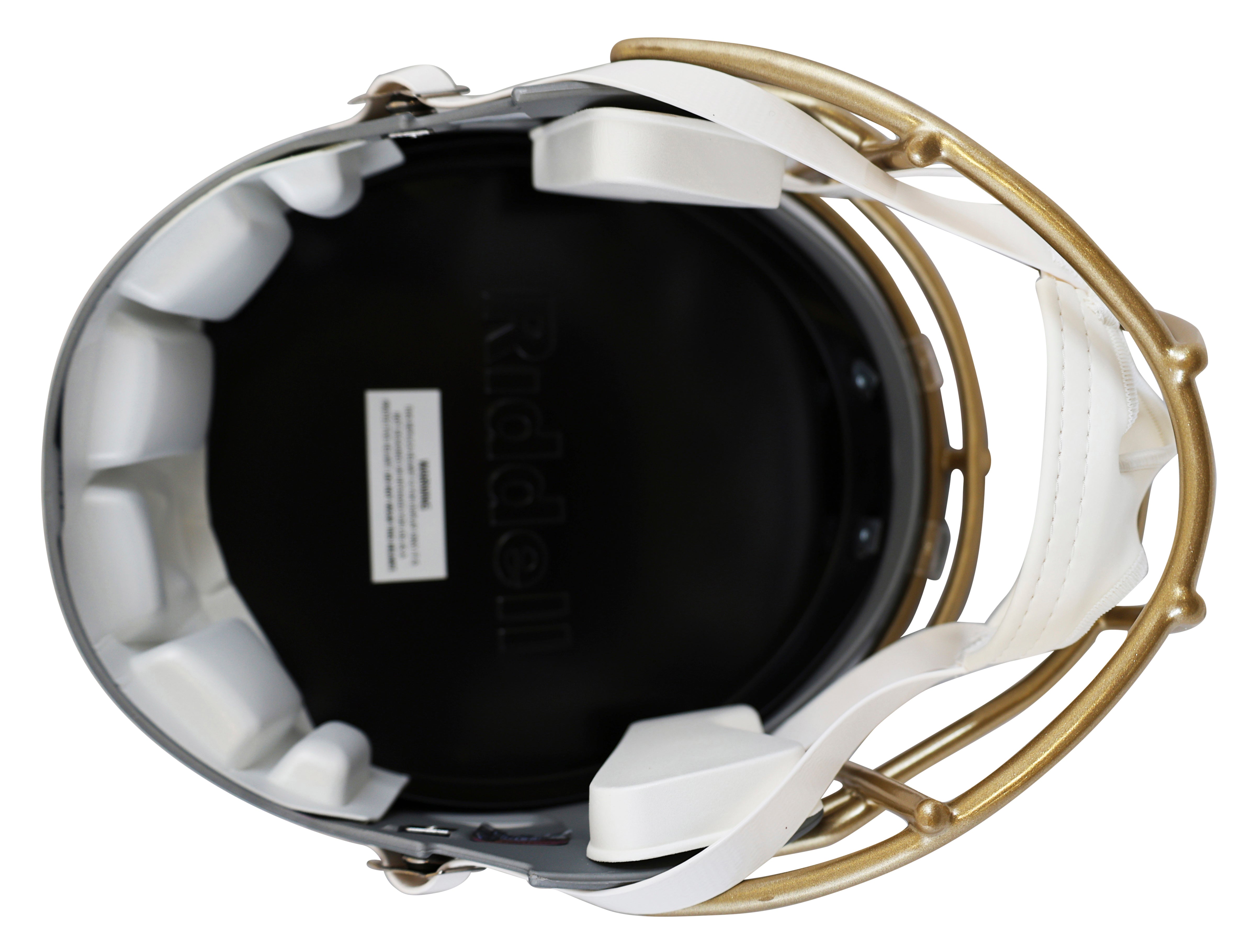 Steelers Mel Blount Signed Slate Full Size Speed Rep Helmet W/ Case BAS Witness