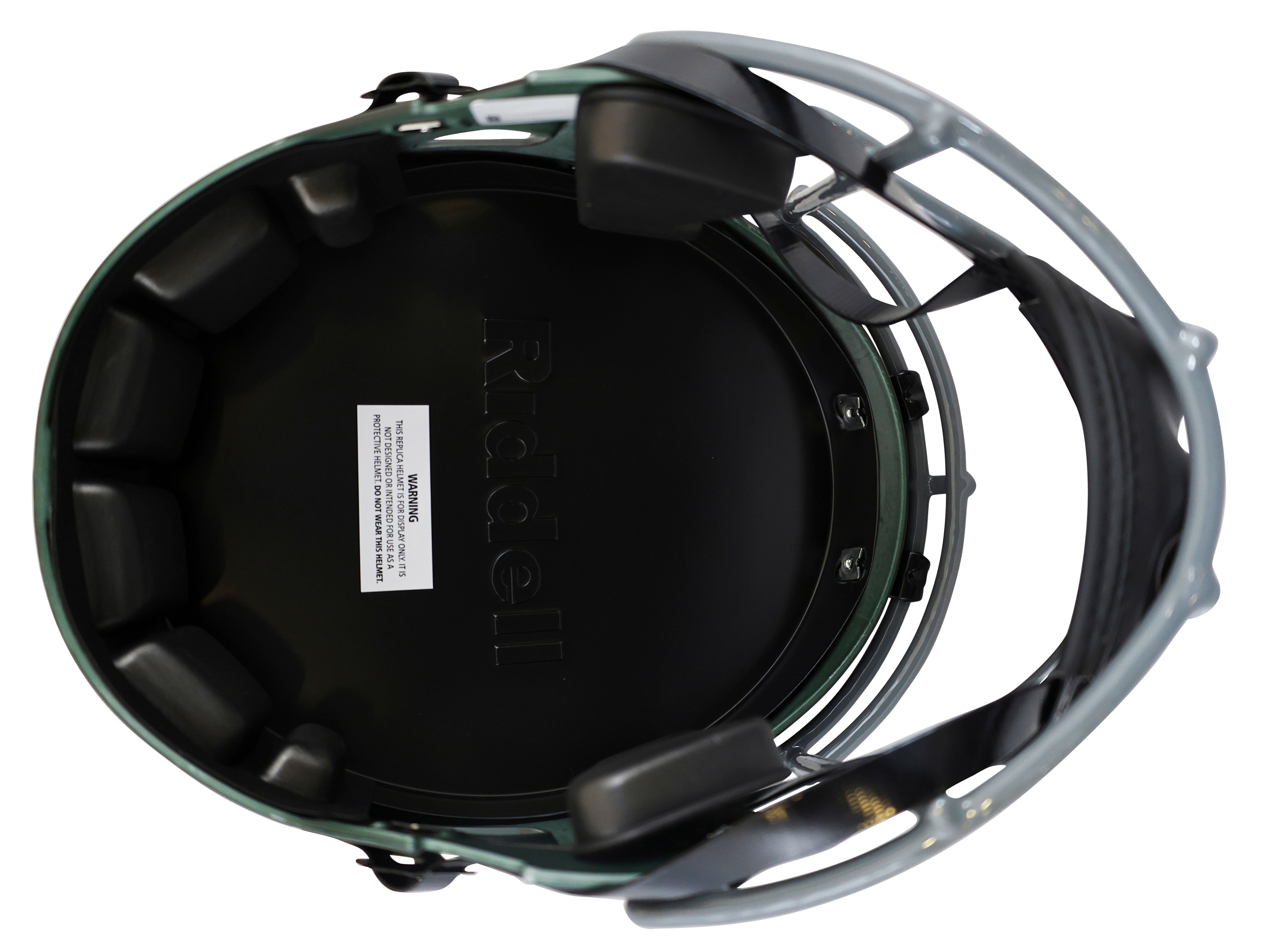 Giants Lawrence Taylor Signed STS IV Full Size Speed Rep Helmet W/ Case BAS Wit