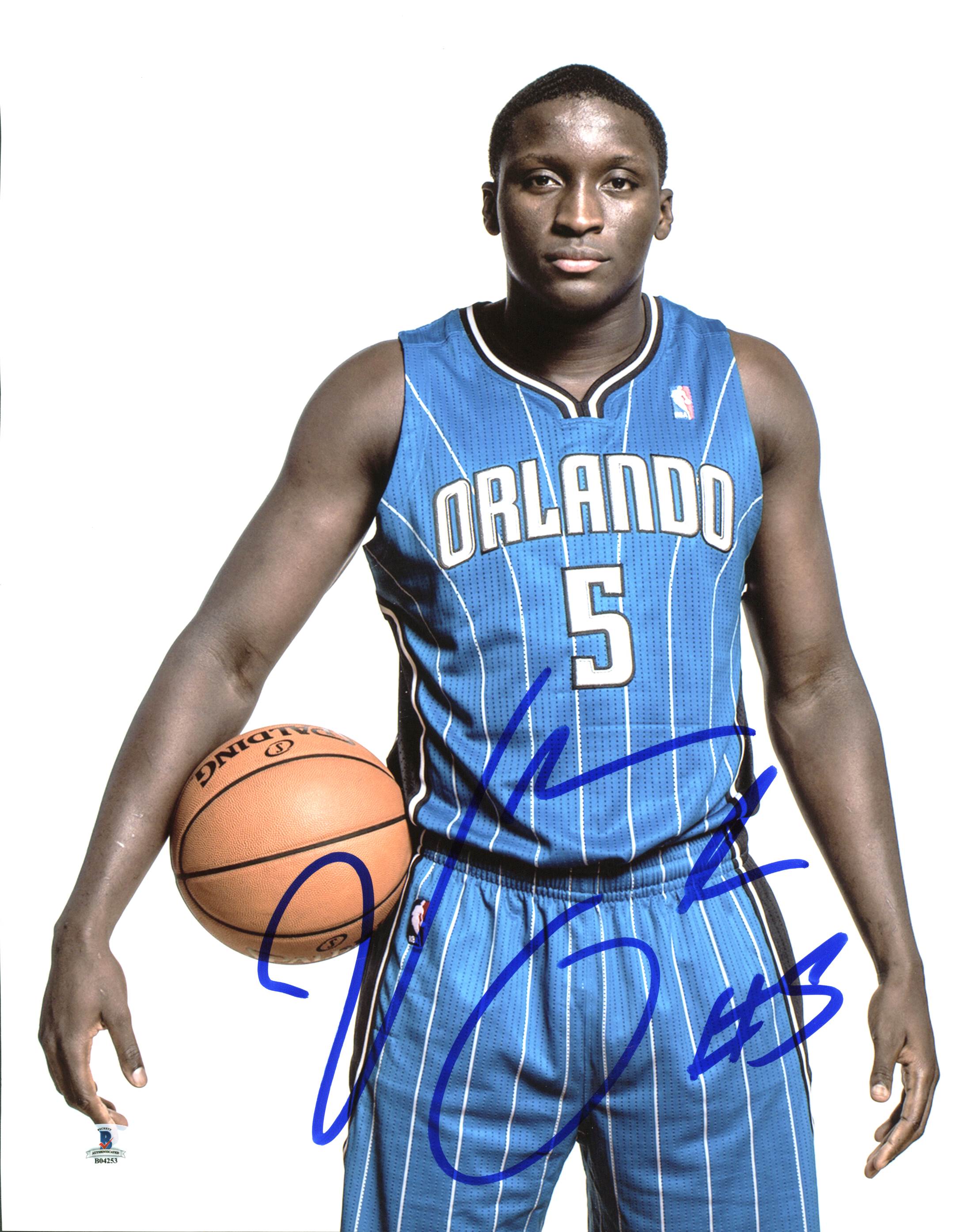 Magic Victor Oladipo Authentic Signed 11X14 Photo Autographed BAS #B04253