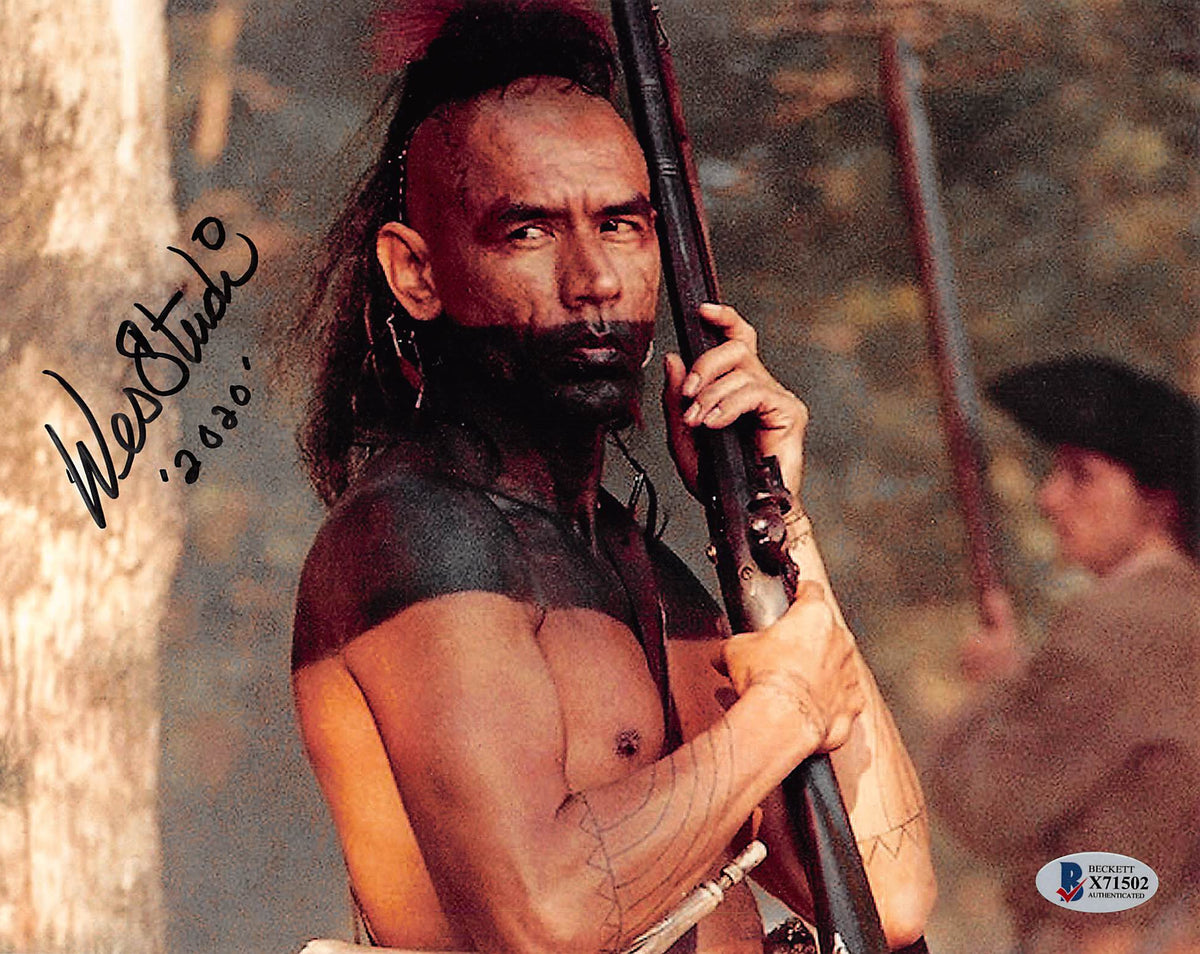 Wes Studi The Last of the Mohicans 2020 Authentic Signed 8x10 Photo BAS #X71502