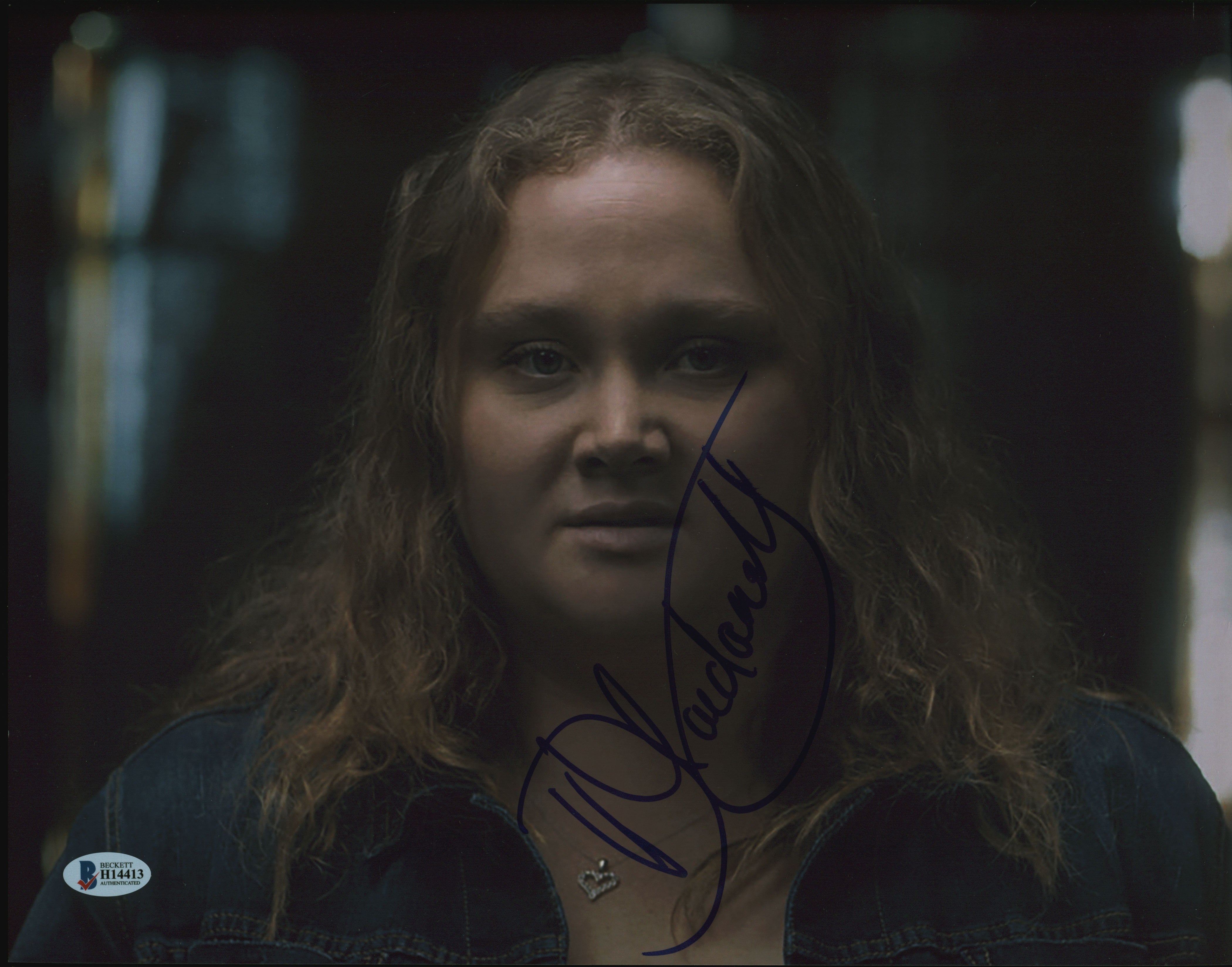 Danielle Macdonald Bird Box Authentic Signed 11x14 Photo Autographed BAS #H14413