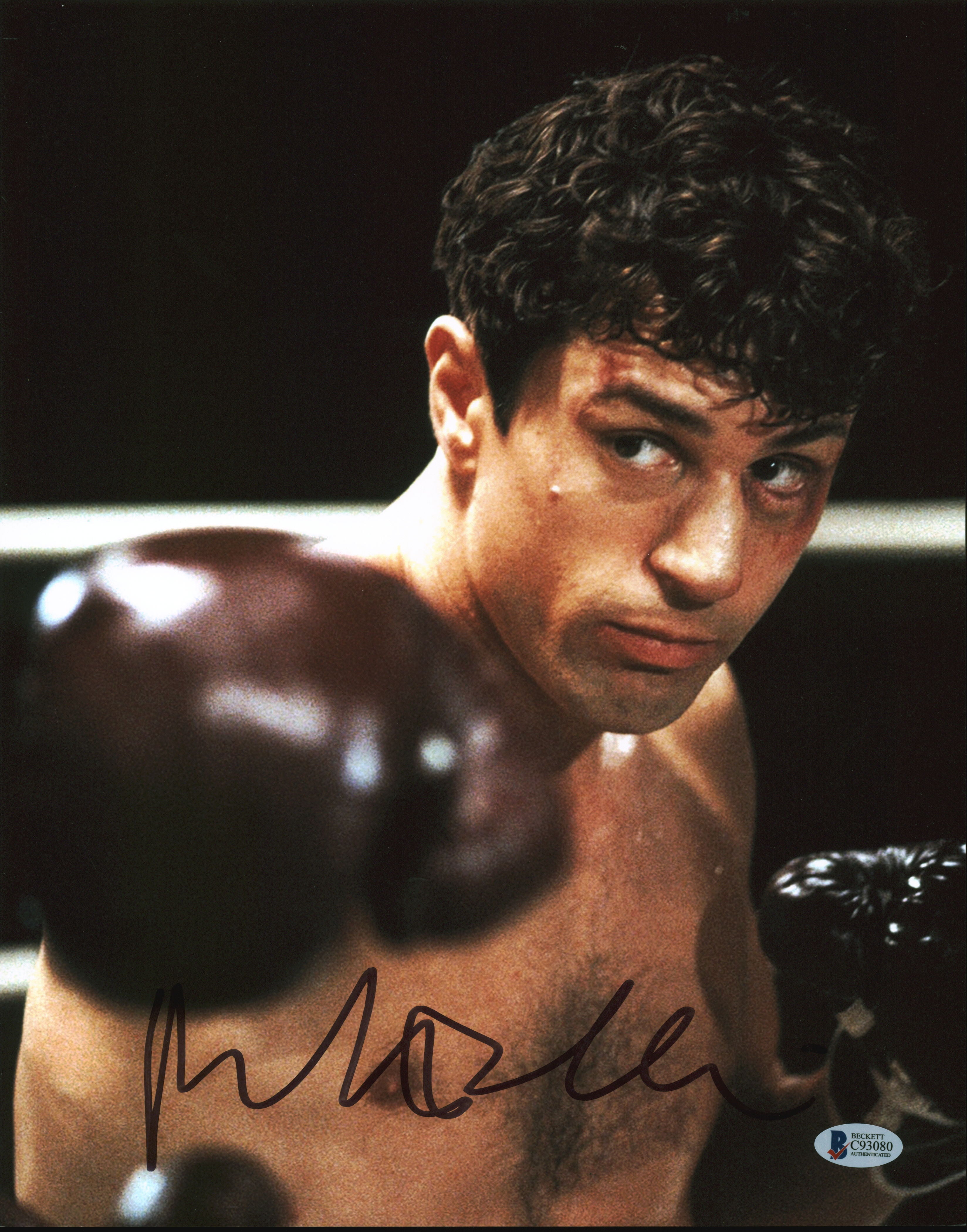 Robert Deniro Raging Bull Authentic Signed 11x14 Photo Autographed BAS #C93080