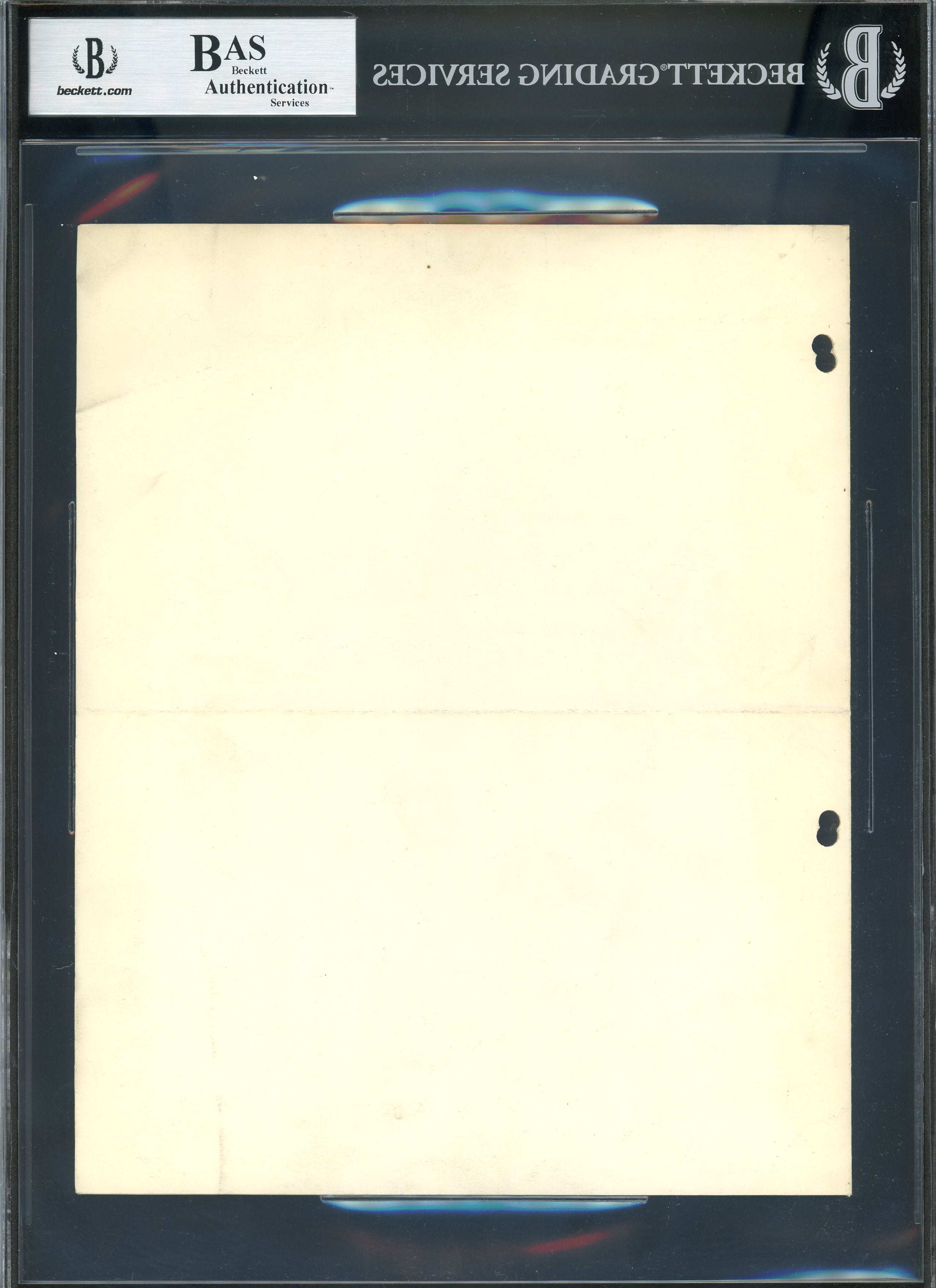 Theodore Roosevelt Signed 7x8.75 1908 Letter On White House Stationary BAS Slab