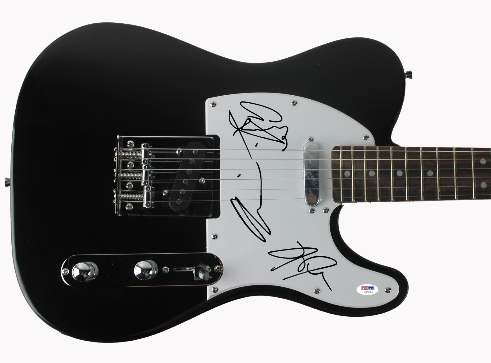 X Ambassadors (S. Harris, C. Harris, Feldshuh, Levin) Signed Guitar PSA #AB03364