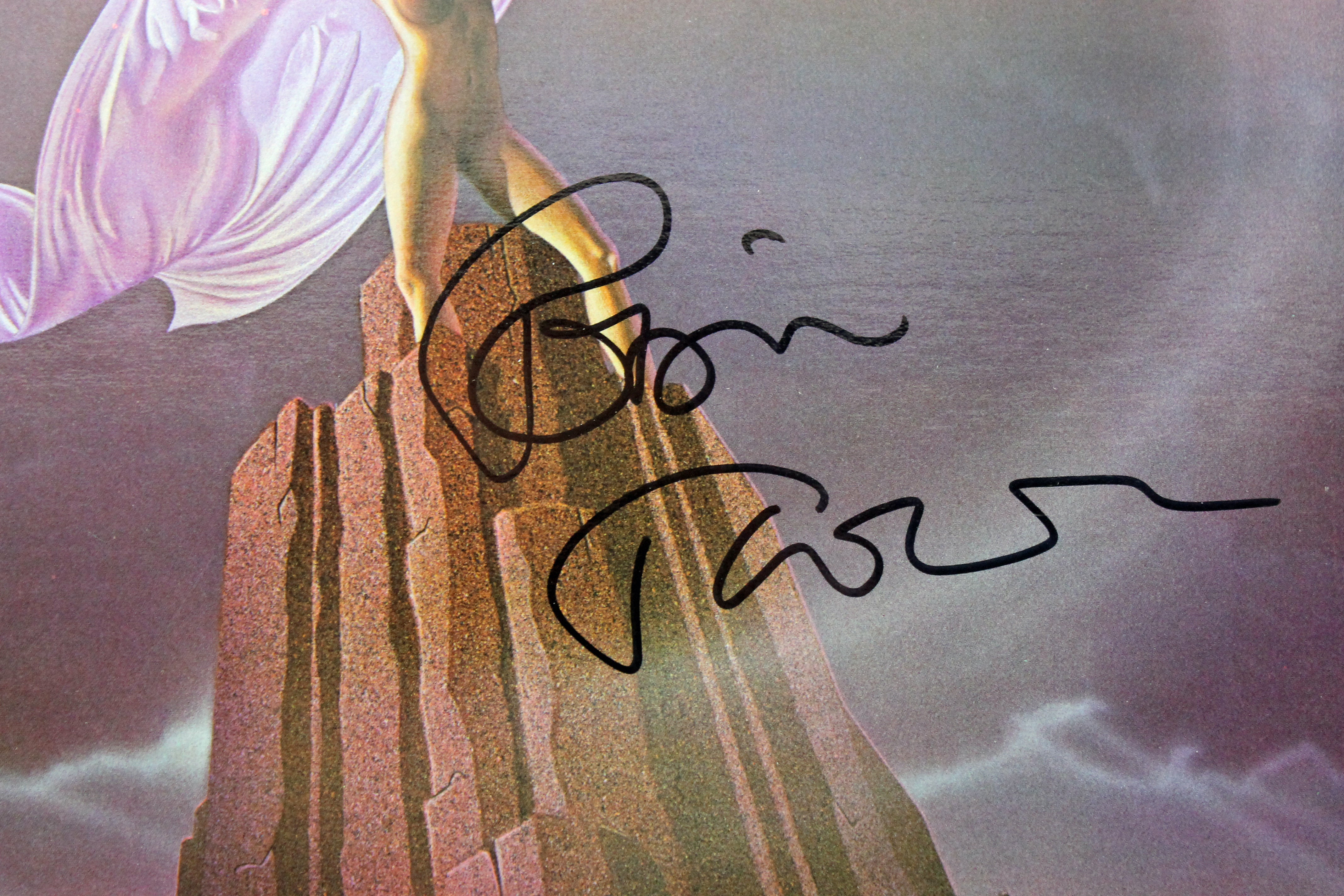 Robin Trower Authentic Signed Passion Album Cover Autographed PSA/DNA #AB43052