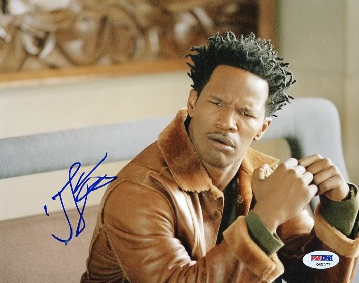 Jamie Foxx Breakin' All The Rules Signed Authentic 8X10 Photo PSA/DNA #Q45577