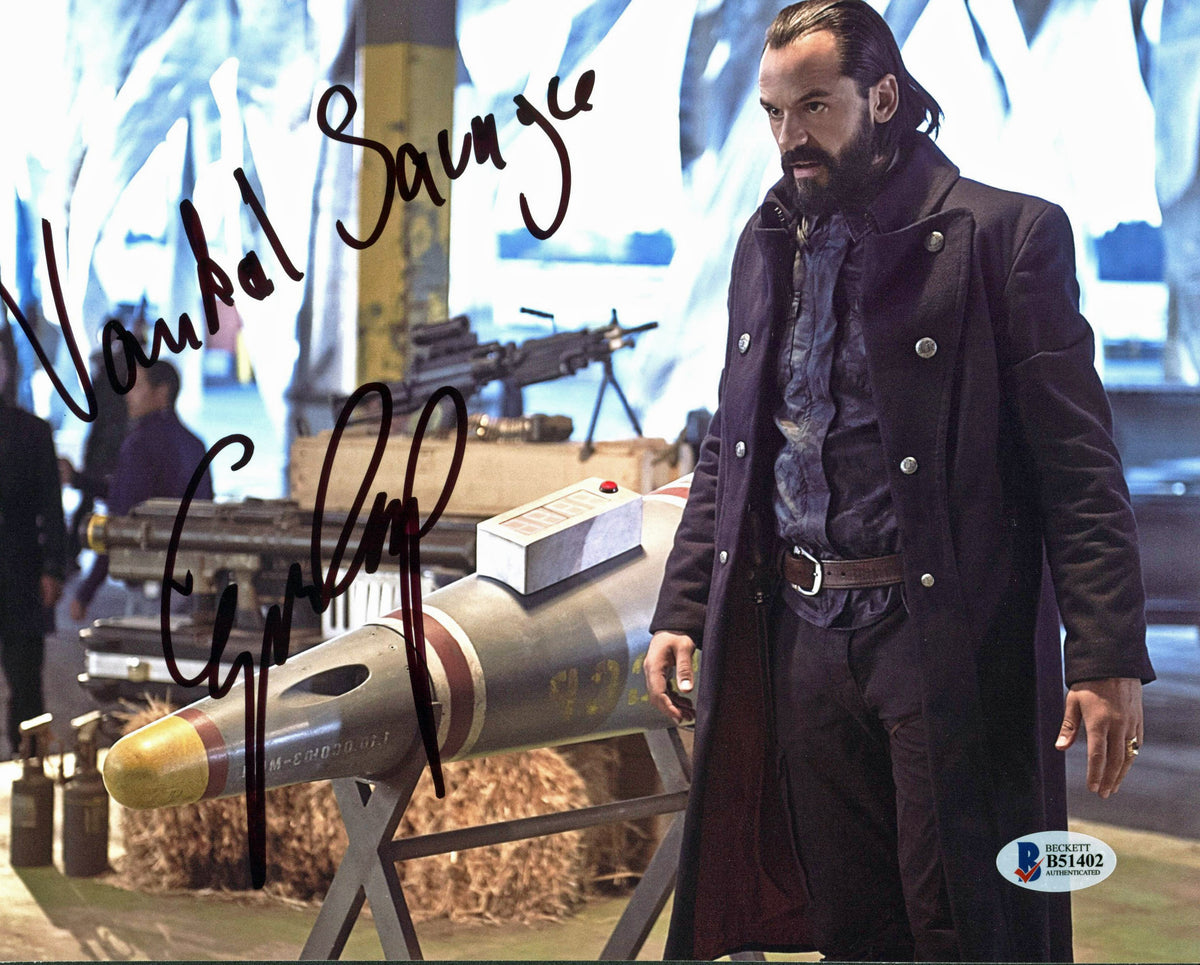 Casper Crump Legends of Tomorrow "Vandal Savage" Signed 8X10 Photo BAS #B51402