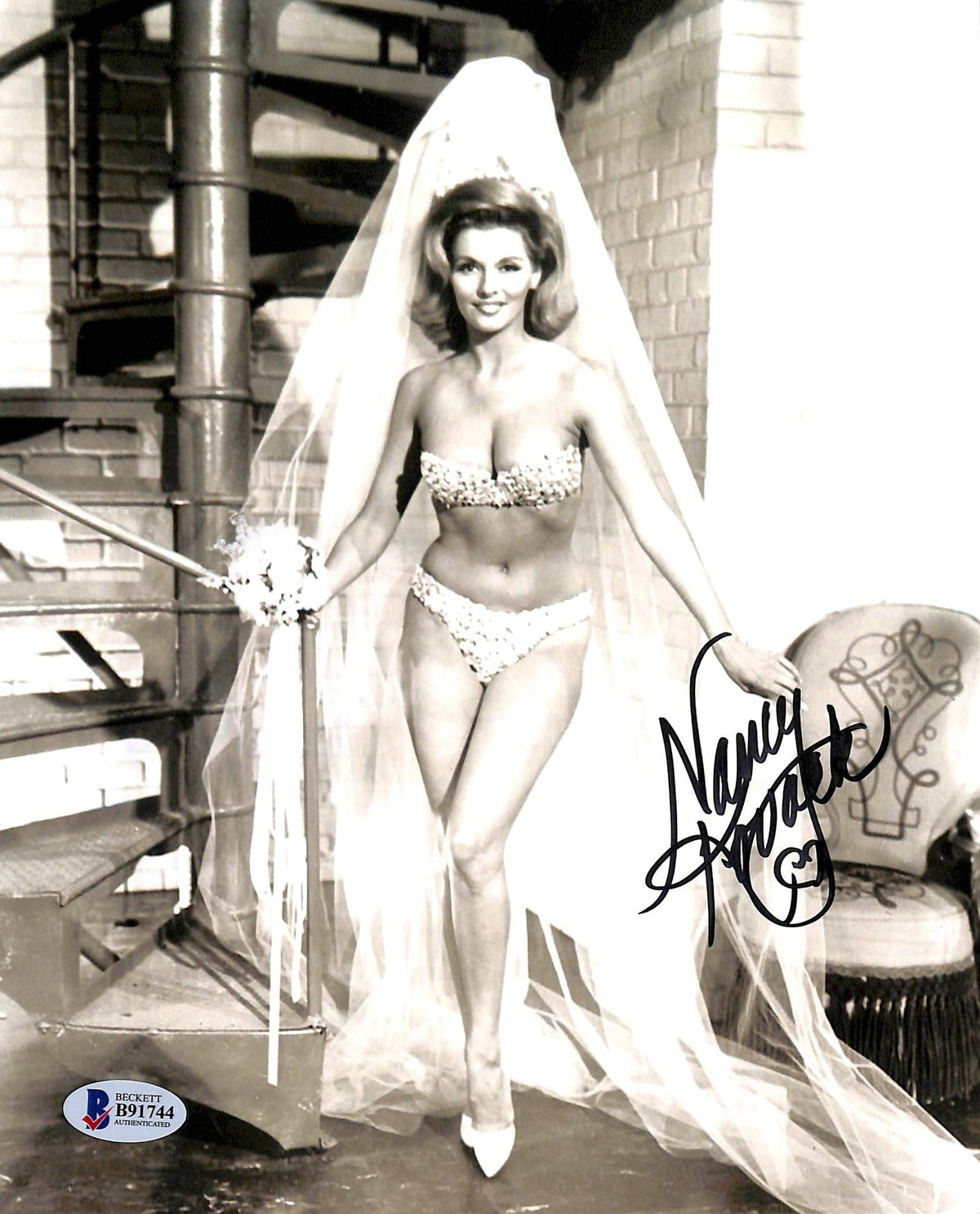 Nancy Kovack Sexy Authentic Signed 8x10 Photo Autographed BAS #B91744