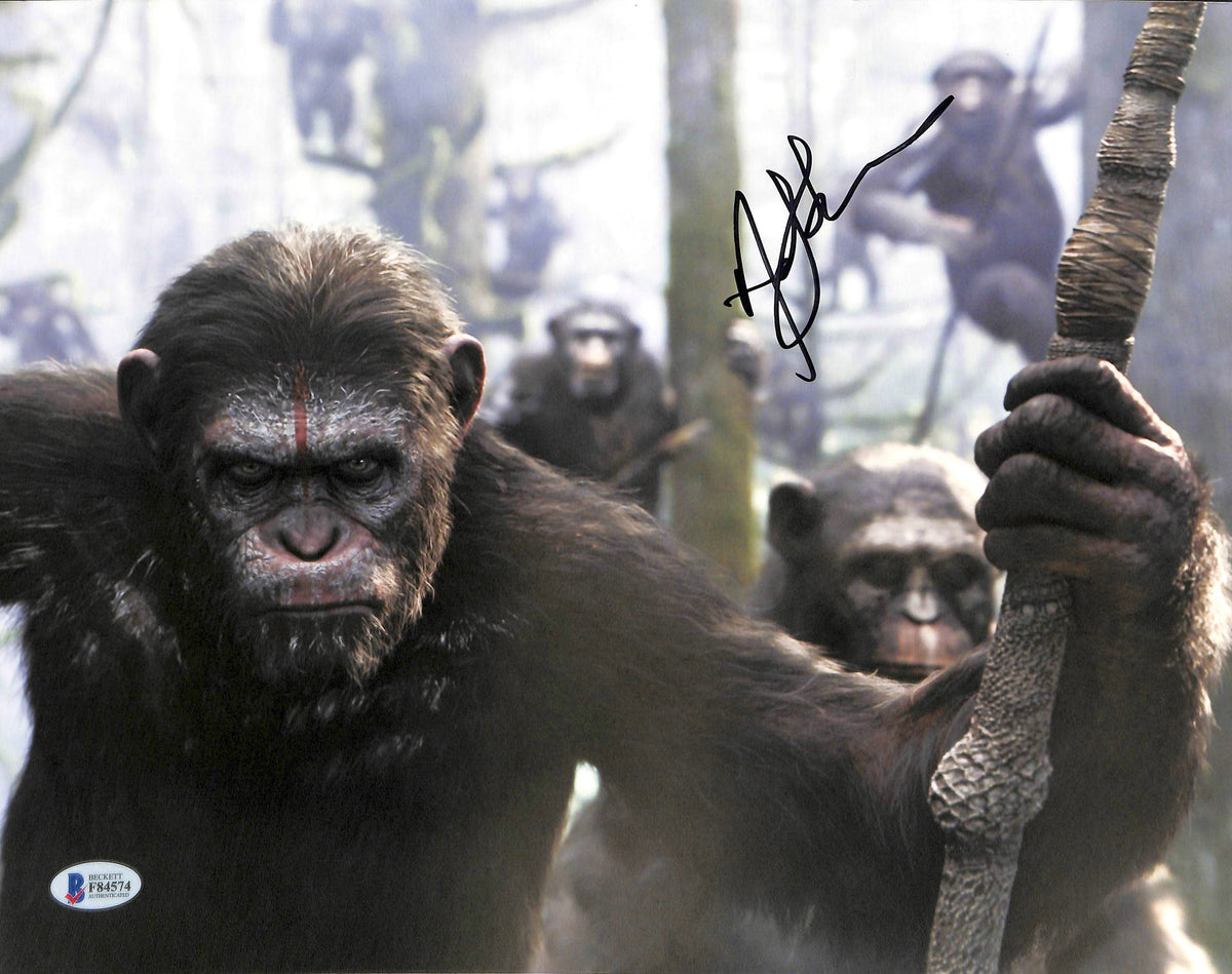 Andy Serkis Planet Of The Apes Authentic Signed 11x14 Photo BAS #F84574