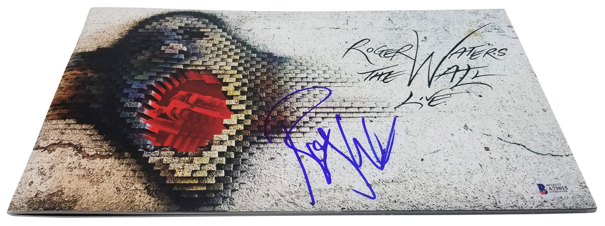 Pink Floyd Roger Waters Signed 8x14 The Wall Live Tour Program BAS #A73015