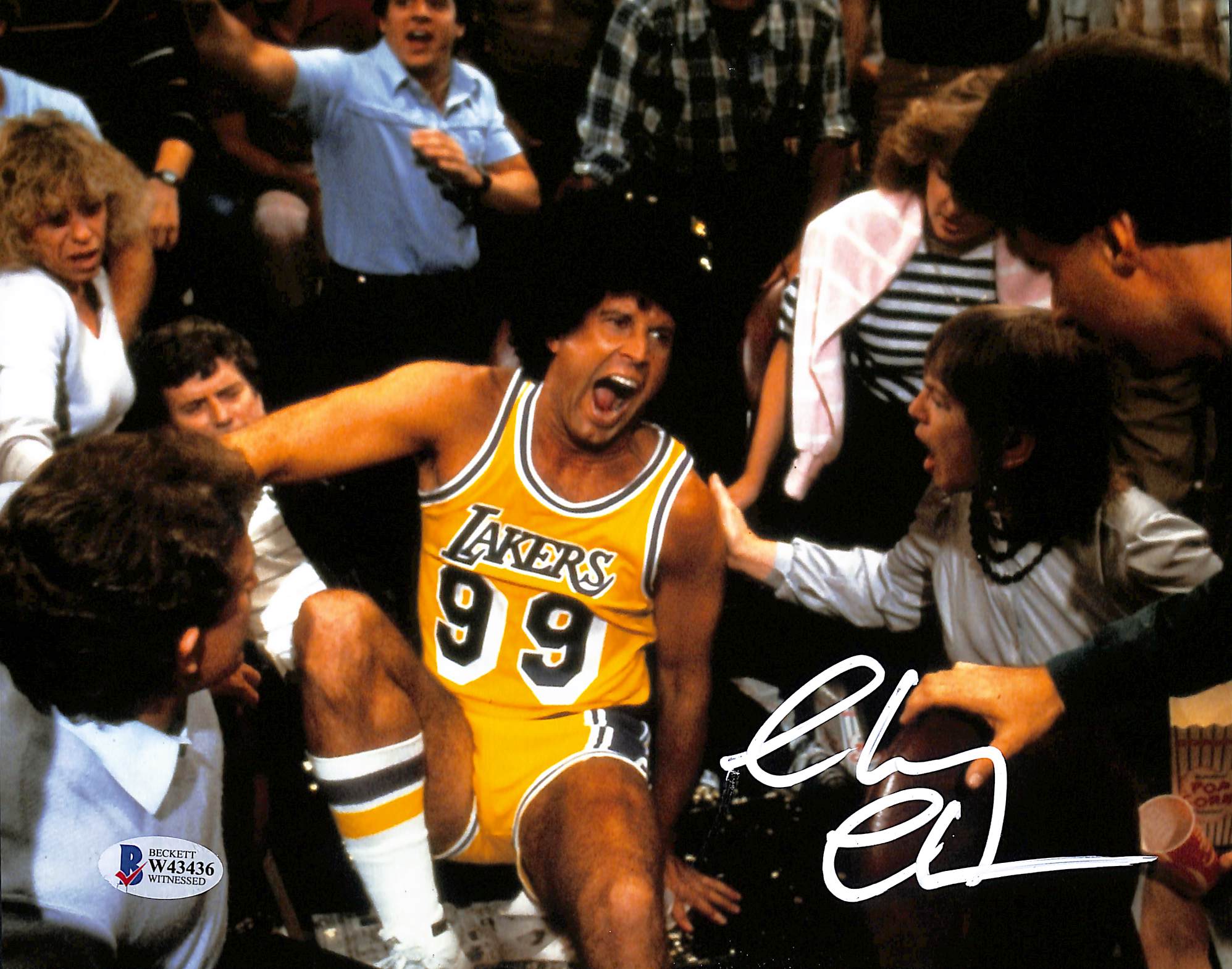 Chevy Chase Fletch Authentic Signed 8x10 Horizontal Photo BAS Witnessed 34
