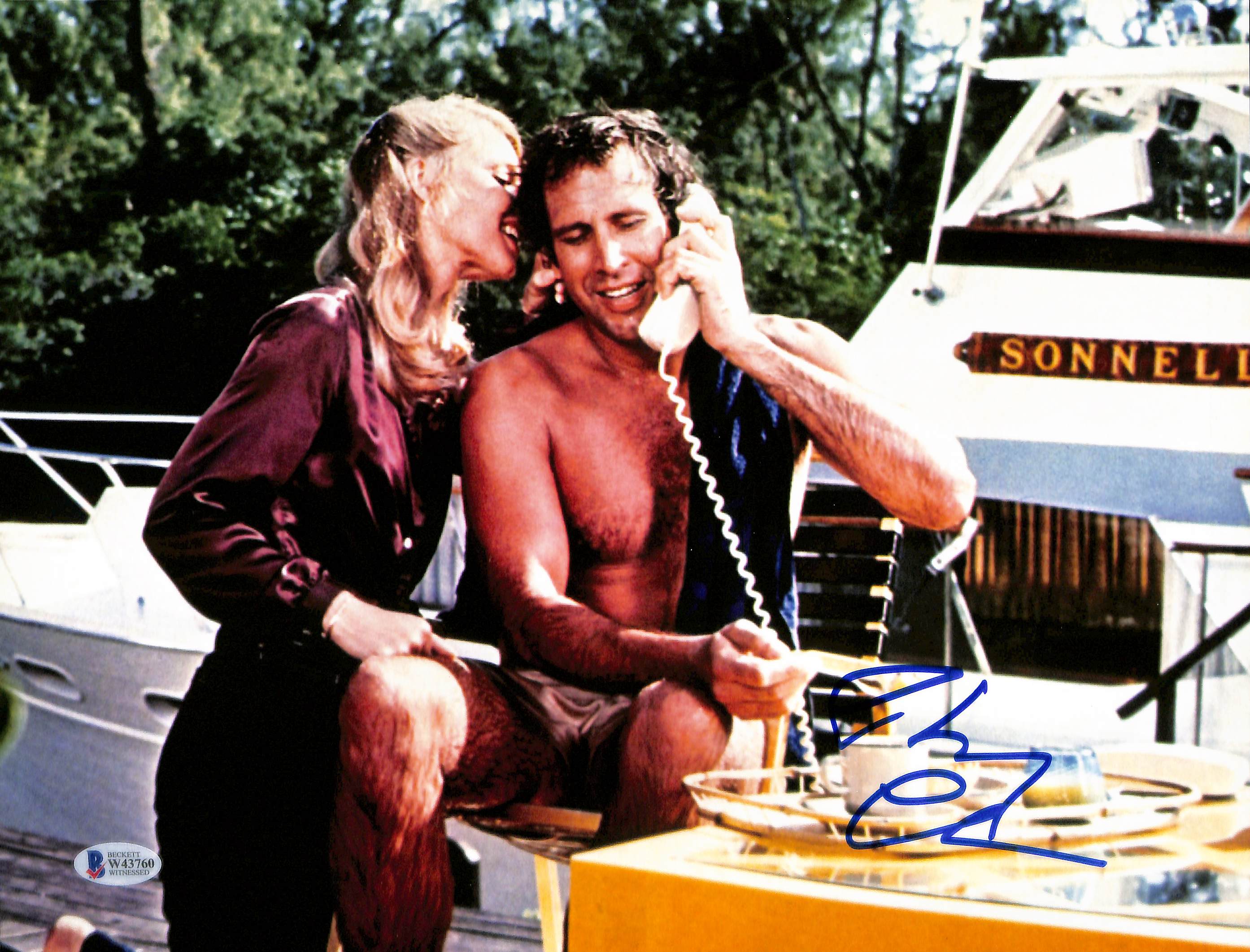 Chevy Chase Caddyshack Authentic Signed 11x14 Photo Autographed BAS Witnessed 5