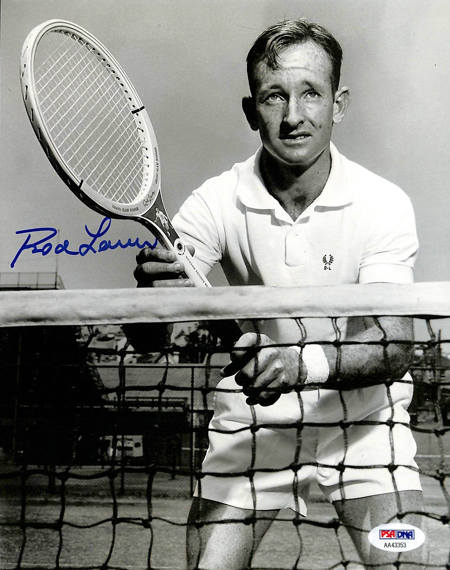 Rod Laver Tennis Authentic Signed 8x10 Photo Autographed BAS/PSA 3