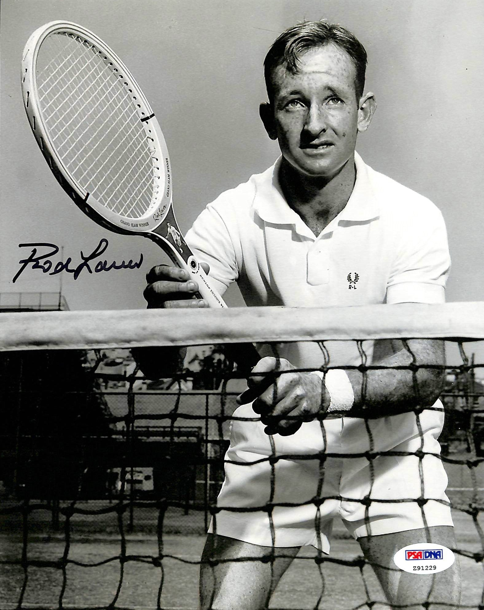 Rod Laver Tennis Authentic Signed 8x10 Photo Autographed PSA/DNA 4