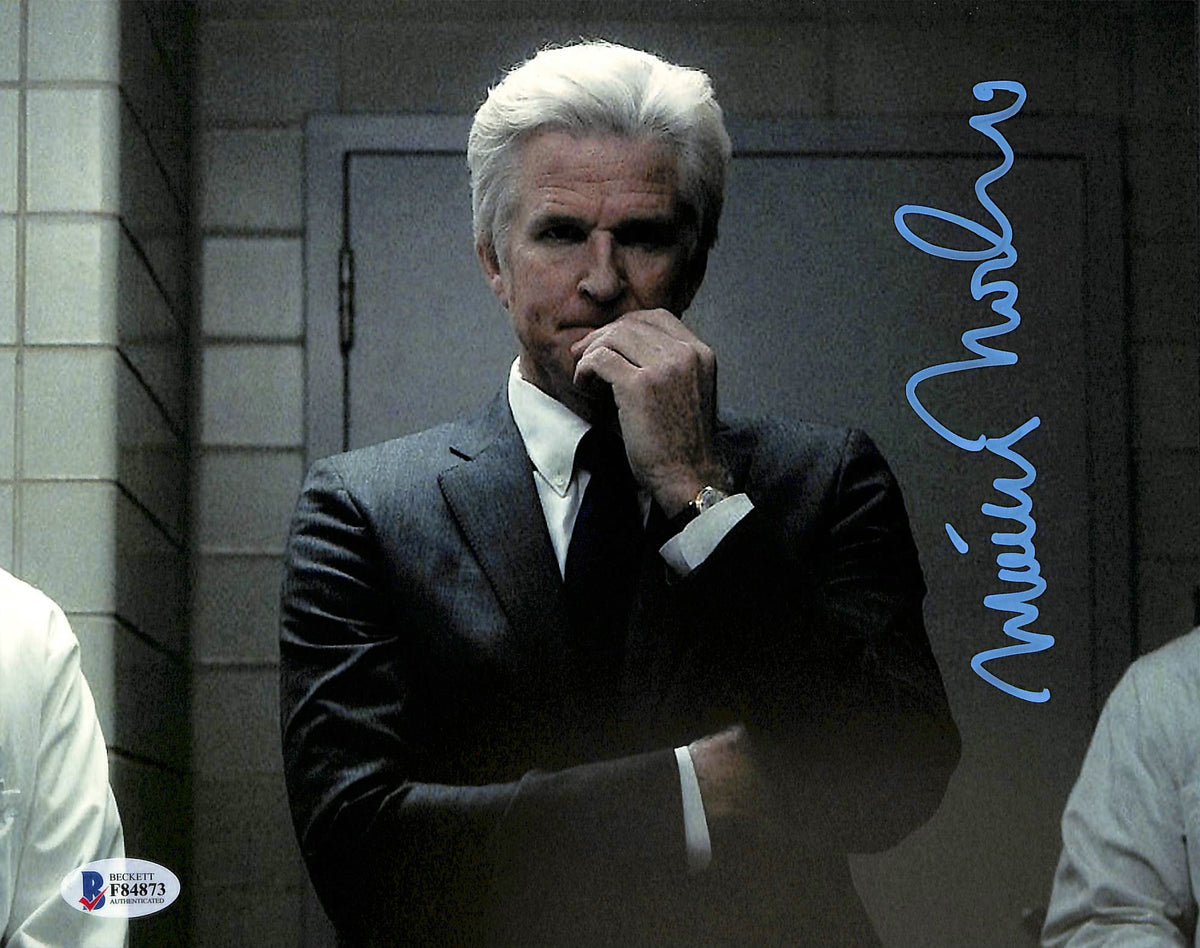 Matthew Modine Stranger Things Authentic Signed 8x10 Photo BAS #F84873