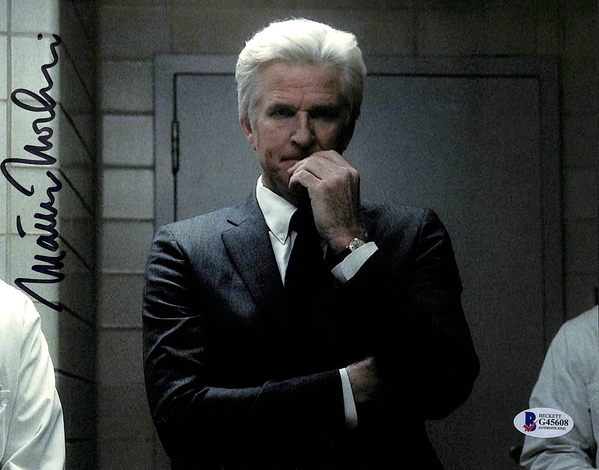 Matthew Modine Stranger Things Authentic Signed 8x10 Photo BAS #G45608