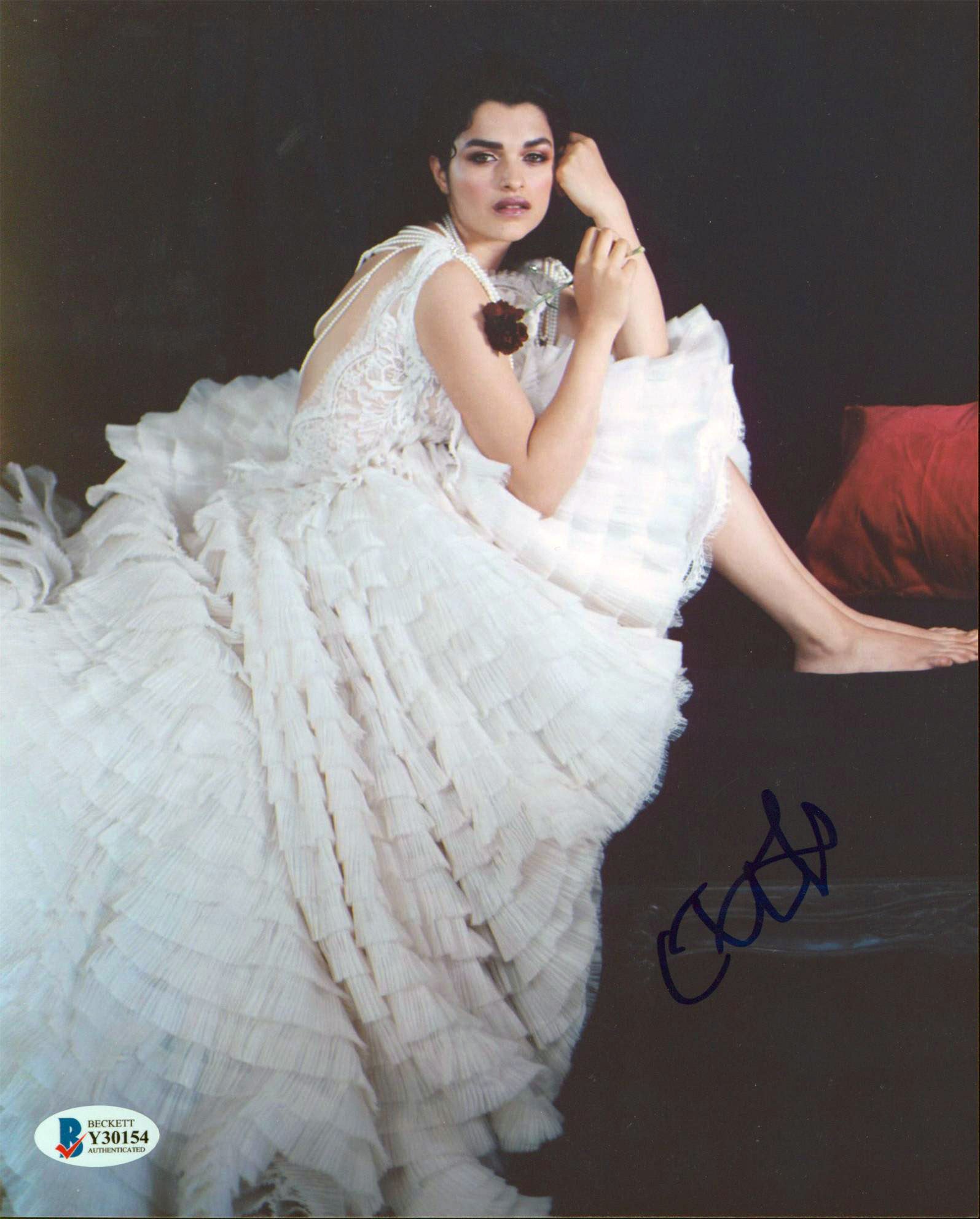 Eve Harlow The 100 Authentic Signed 8x10 Photo Autographed BAS #Y30154