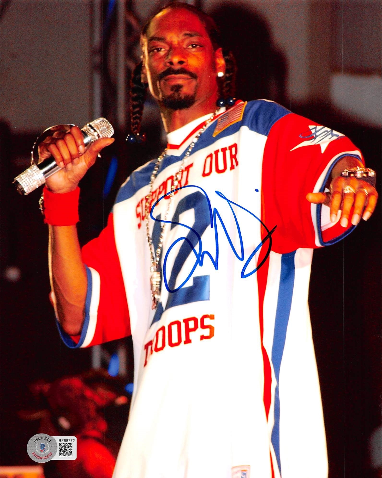 Snoop Dogg Authentic Signed 8x10 Photo Autographed BAS #BF88772