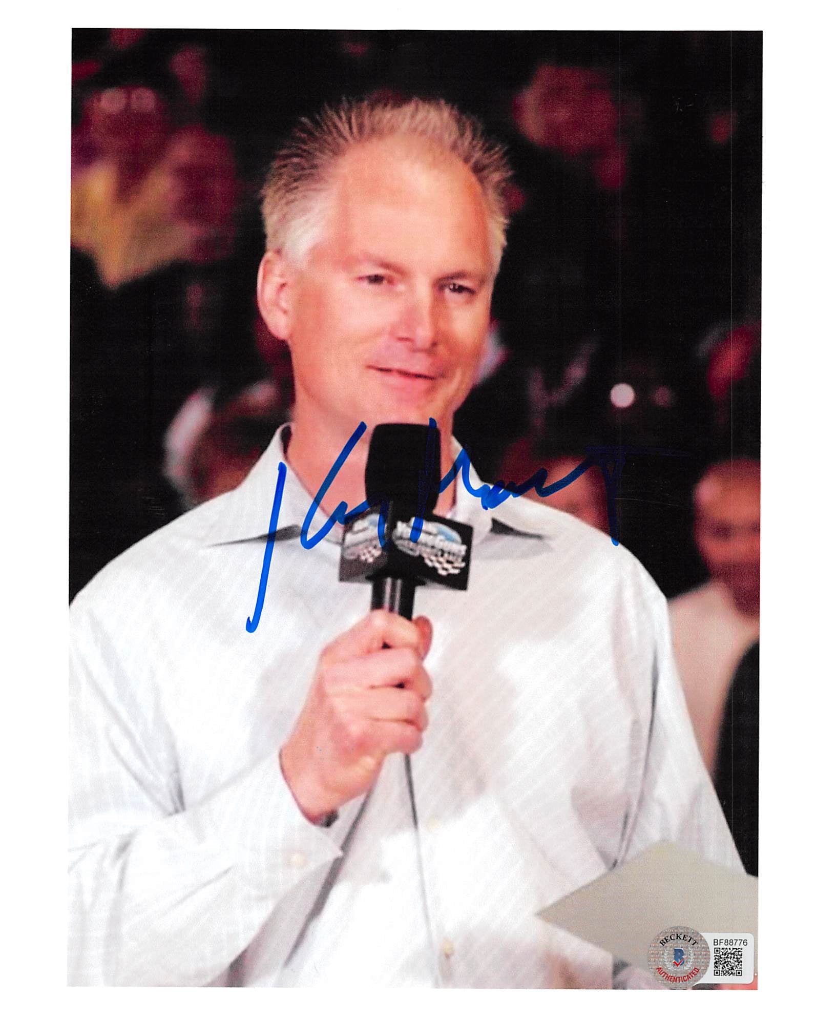 Kenny Mayne ESPN Authentic Signed 8x10 Photo Autographed BAS #BF88776