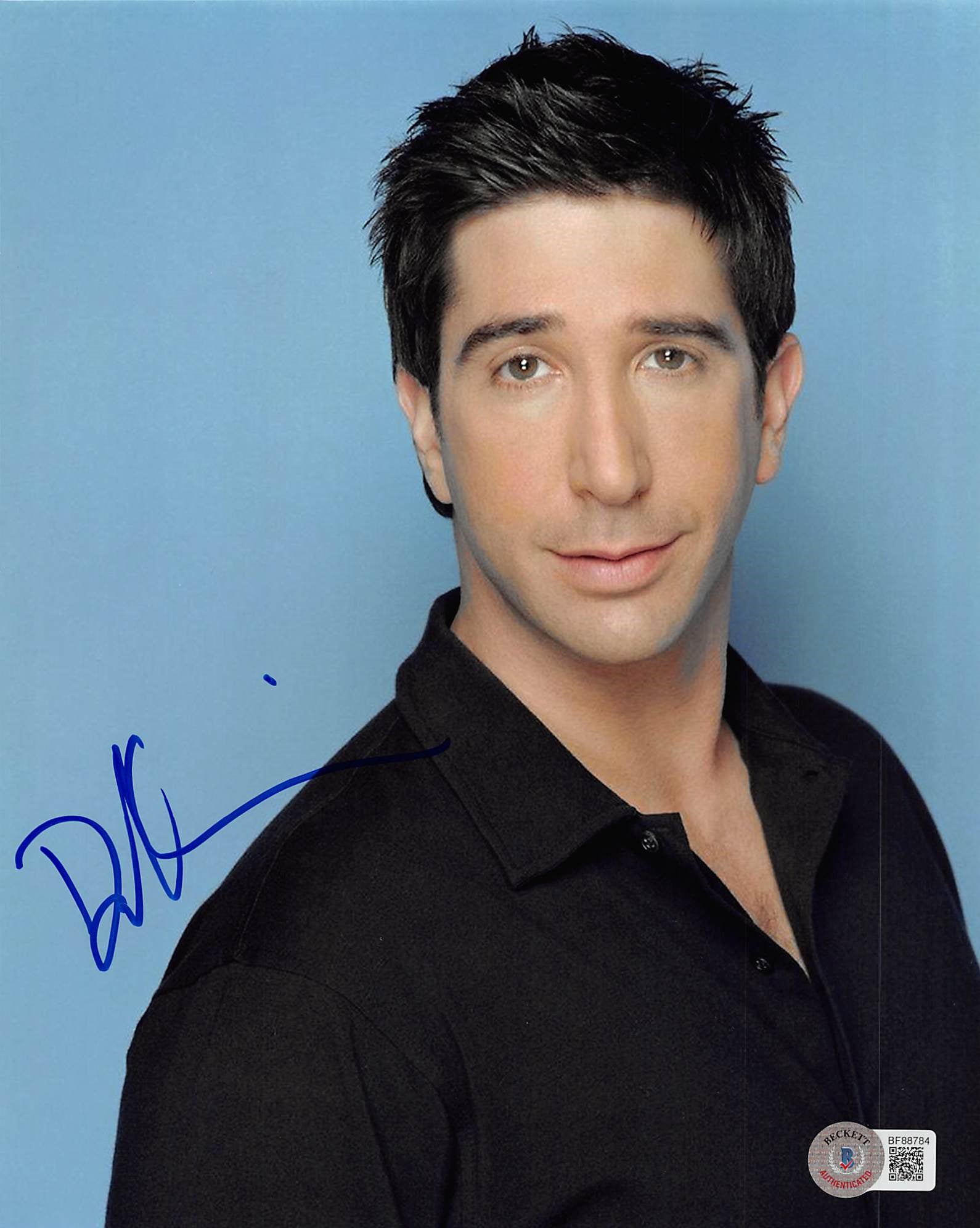 David Schwimmer Friends Authentic Signed 8x10 Photo Autographed BAS #BF88784