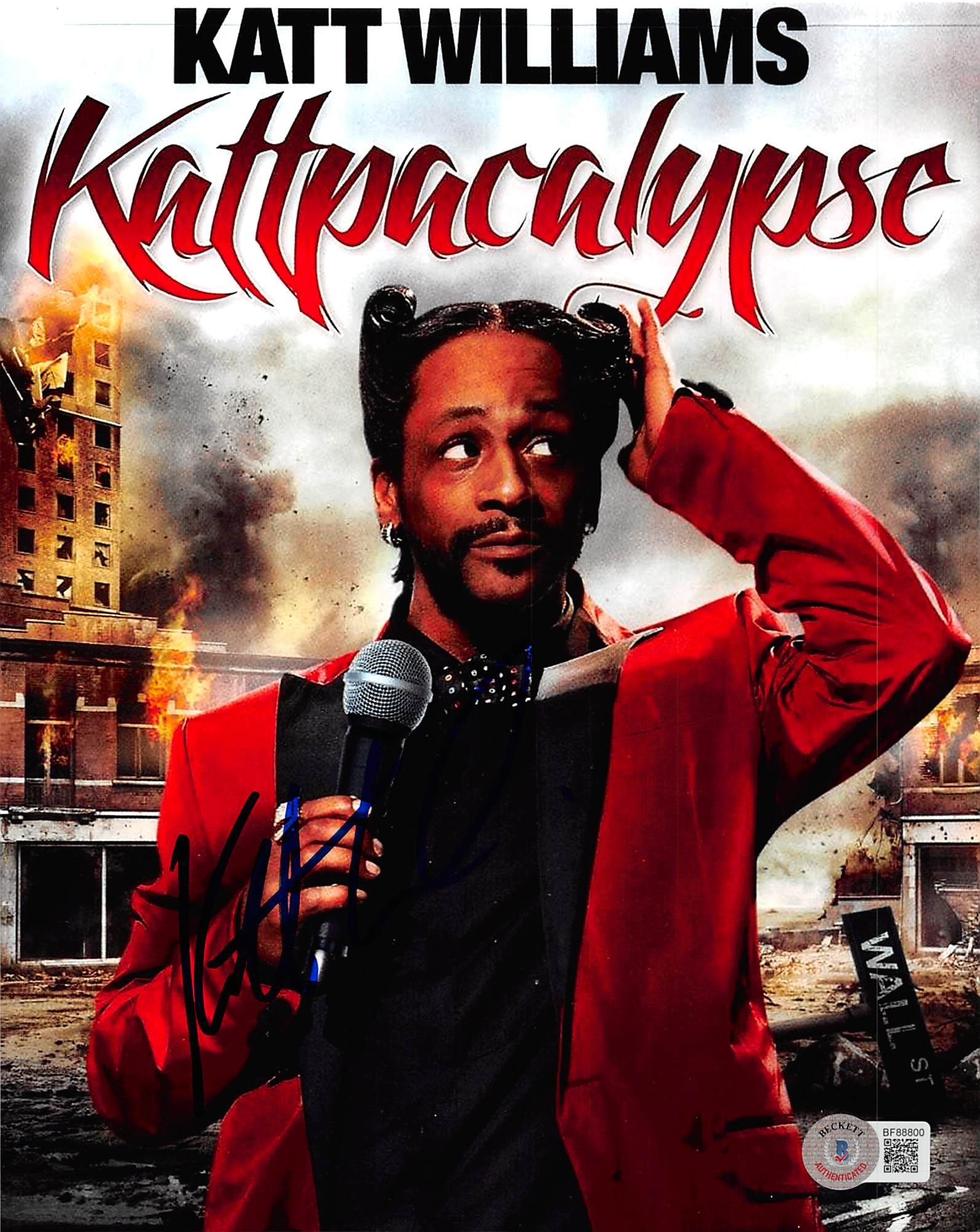 Katt Williams Kattpacalypse Authentic Signed 8x10 Photo Autographed BAS #BF88800