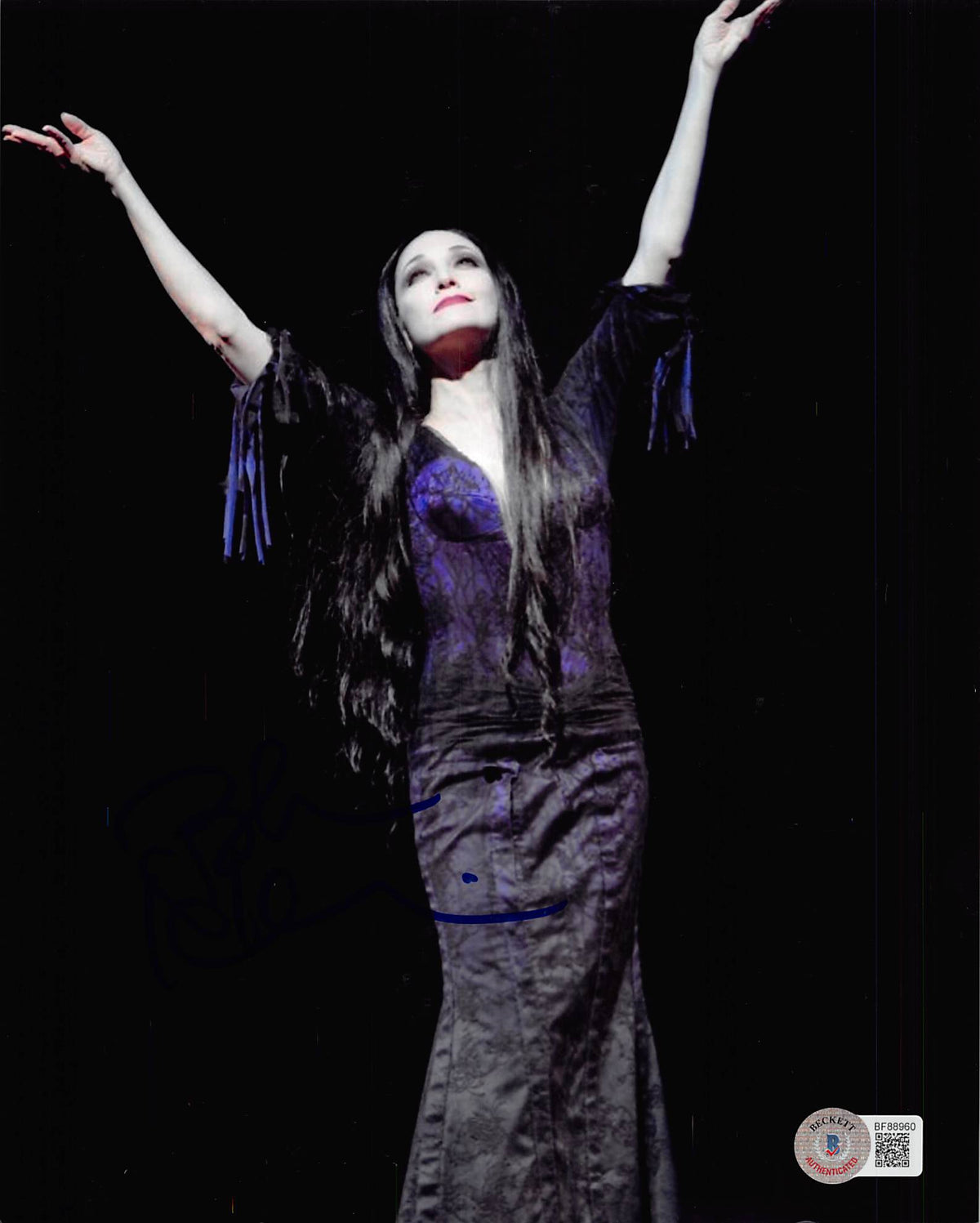 Bebe Neuwirth The Addams Family Authentic Signed 8x10 Sexy Photo BAS #BF88960