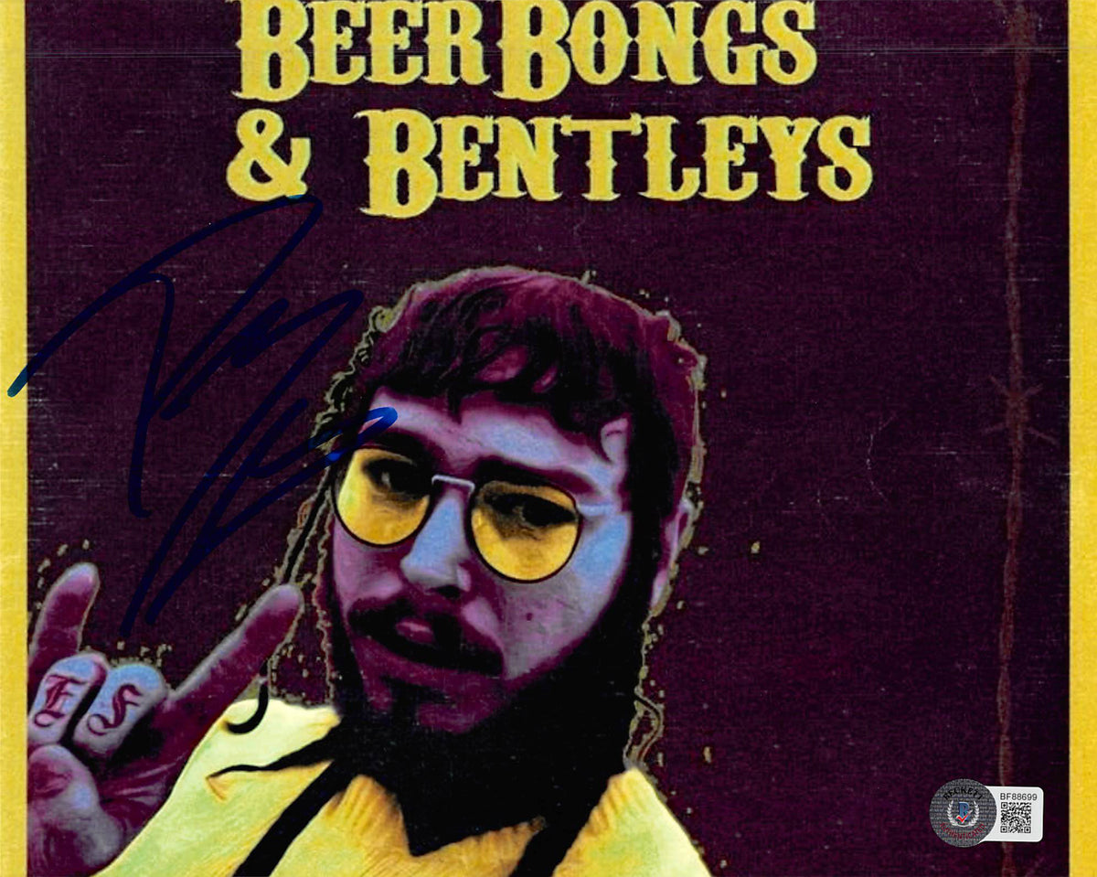 Post Malone Authentic Signed 8x10 Photo Autographed BAS #BF88699