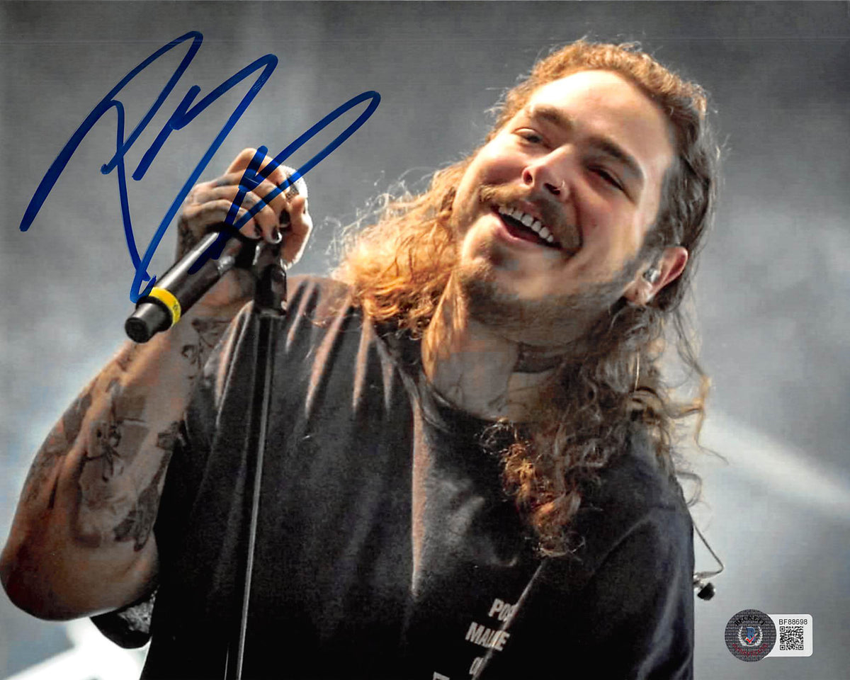 Post Malone Authentic Signed 8x10 Photo Autographed BAS #BF88698