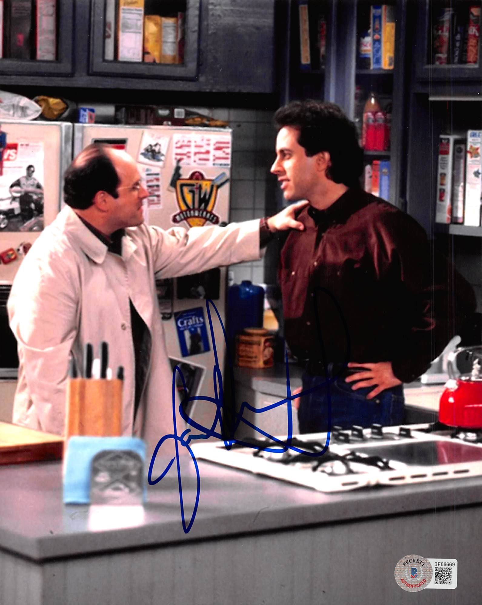 Jason Alexander Seinfeld Authentic Signed 8x10 Photo Autographed BAS #BF88669