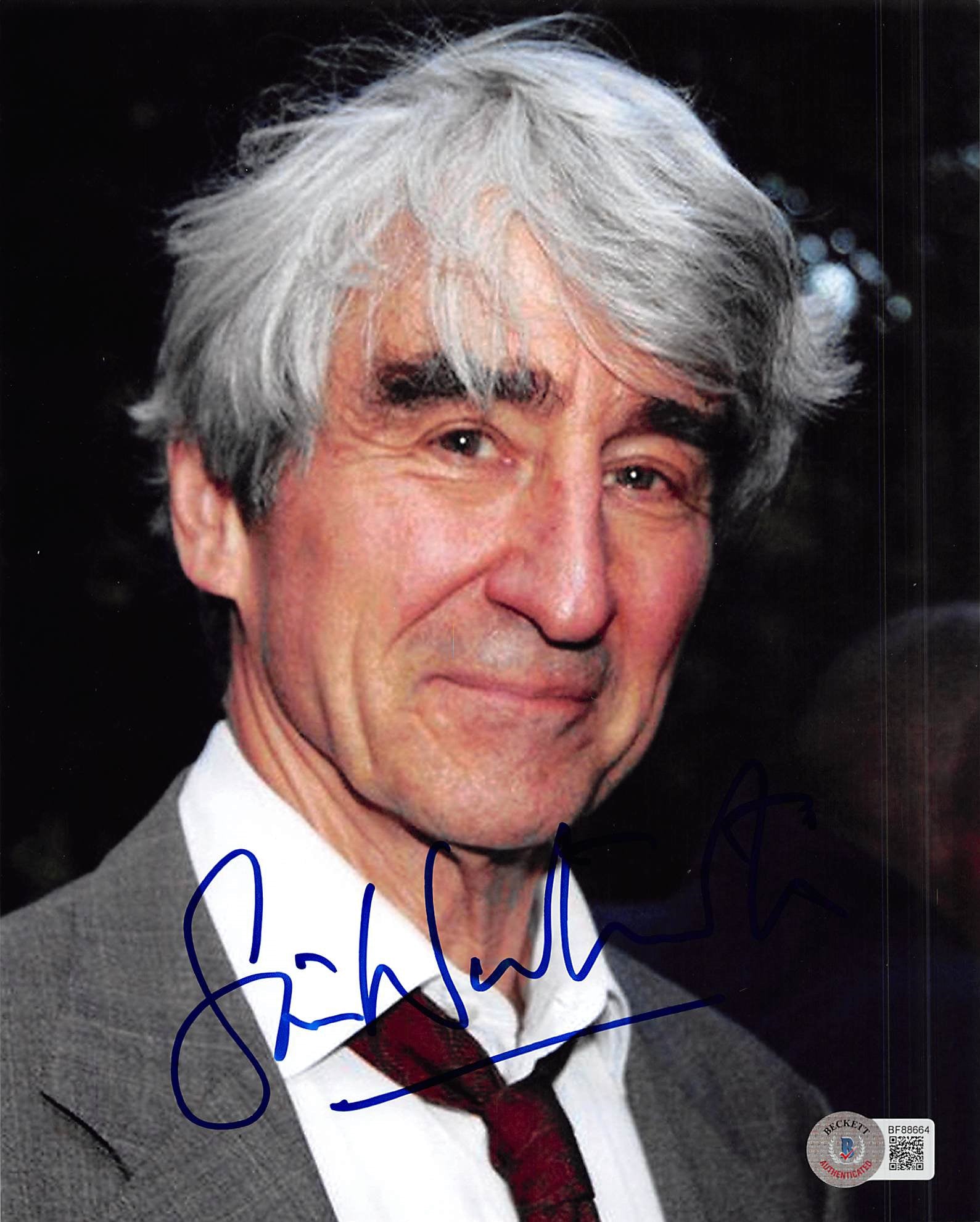 Sam Waterston Law & Order Authentic Signed 8x10 Photo Autographed BAS #BF88664