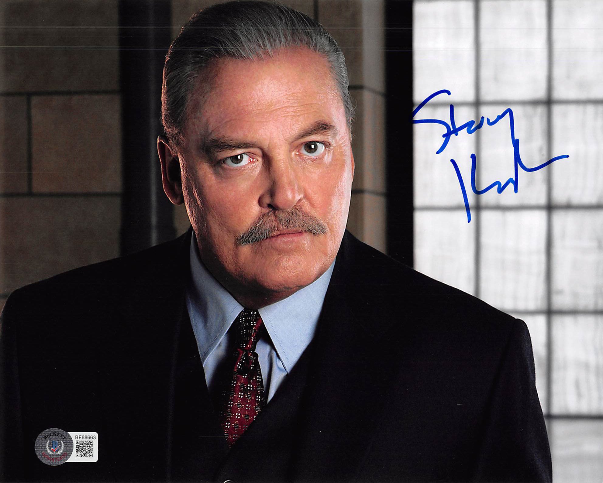 Stacy Keach Prison Break Authentic Signed 8x10 Photo Autographed BAS #BF88663