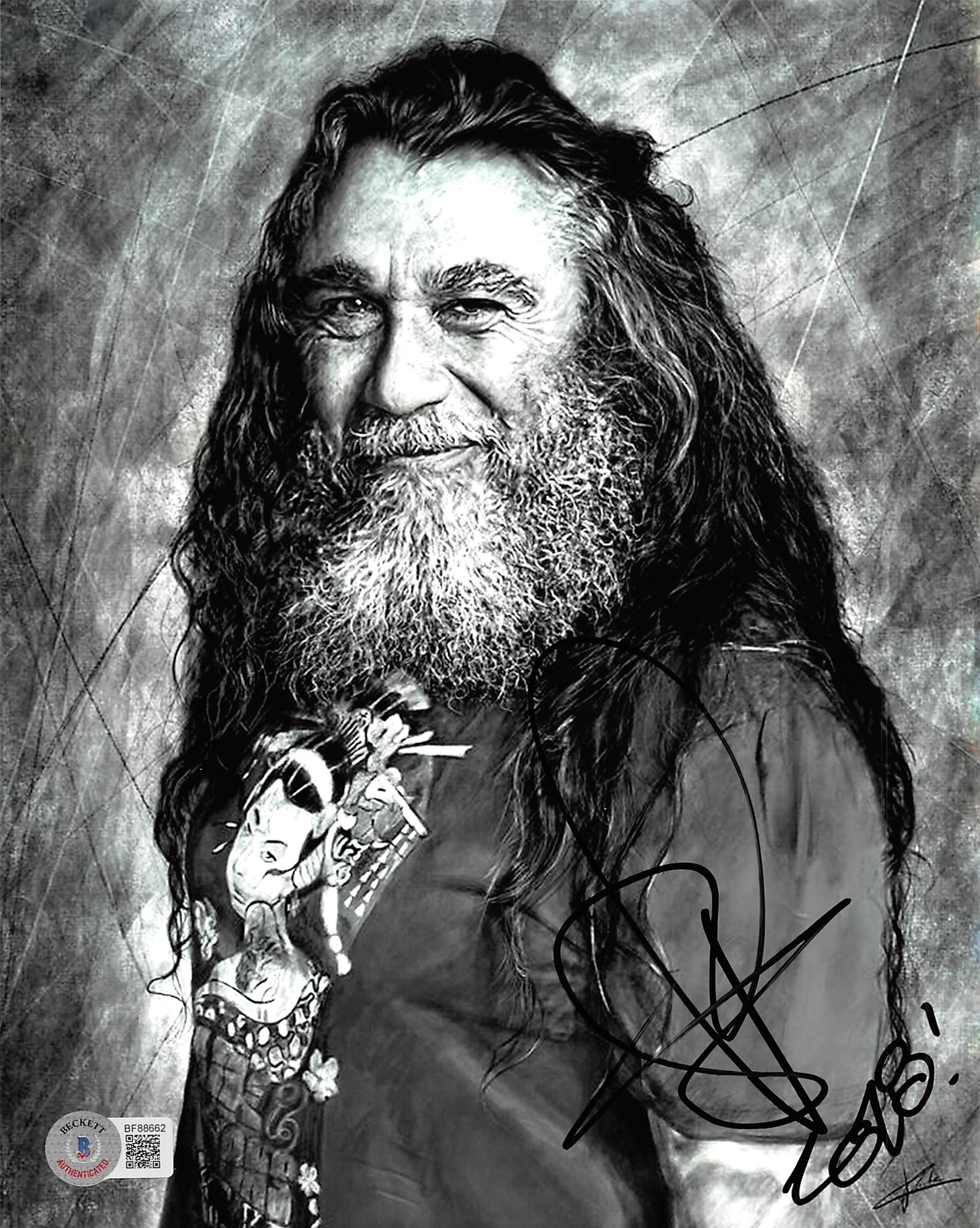 Tom Araya Slayer Authentic Signed 8x10 Photo Autographed BAS #BF88662