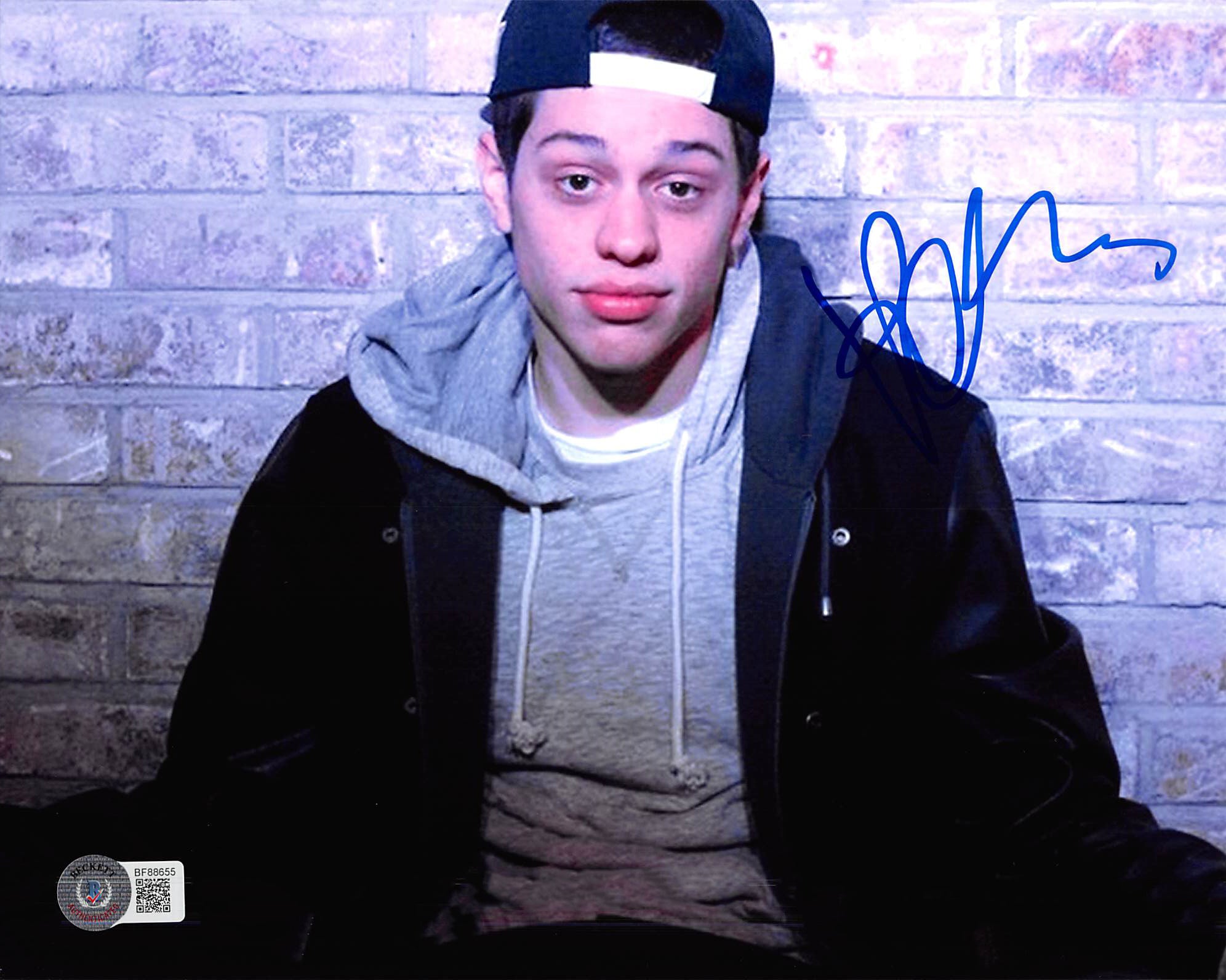Pete Davidson Saturday Night Live Authentic Signed 8x10 Photo BAS #BF88655