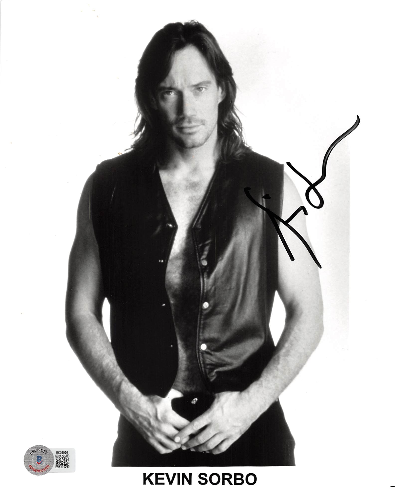 Kevin Sorbo Hercules The Legendary Journeys Signed 8x10 Photo BAS #BK03956