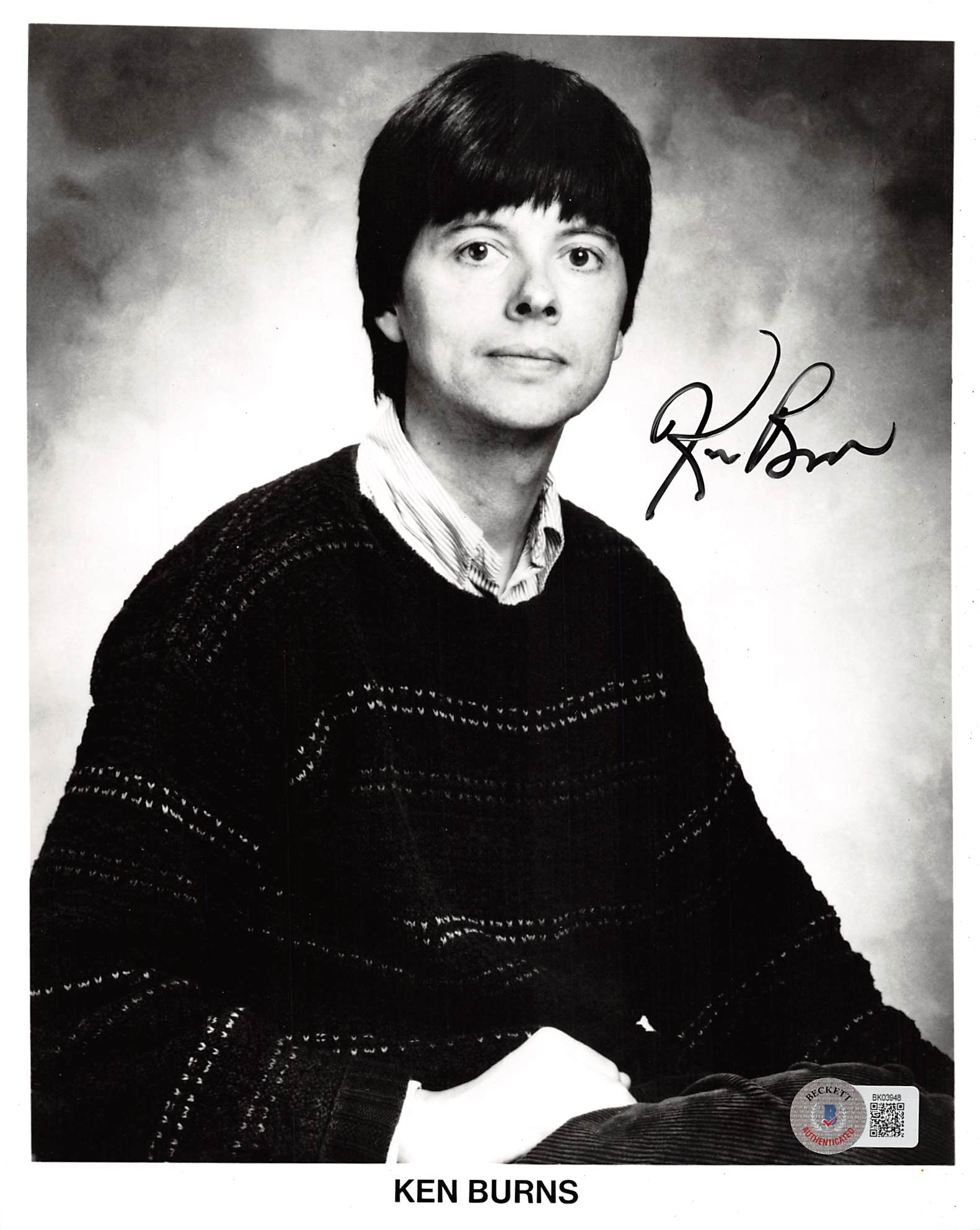Ken Burns The Civil War Authentic Signed 8x10 Photo Autographed BAS #BK03948