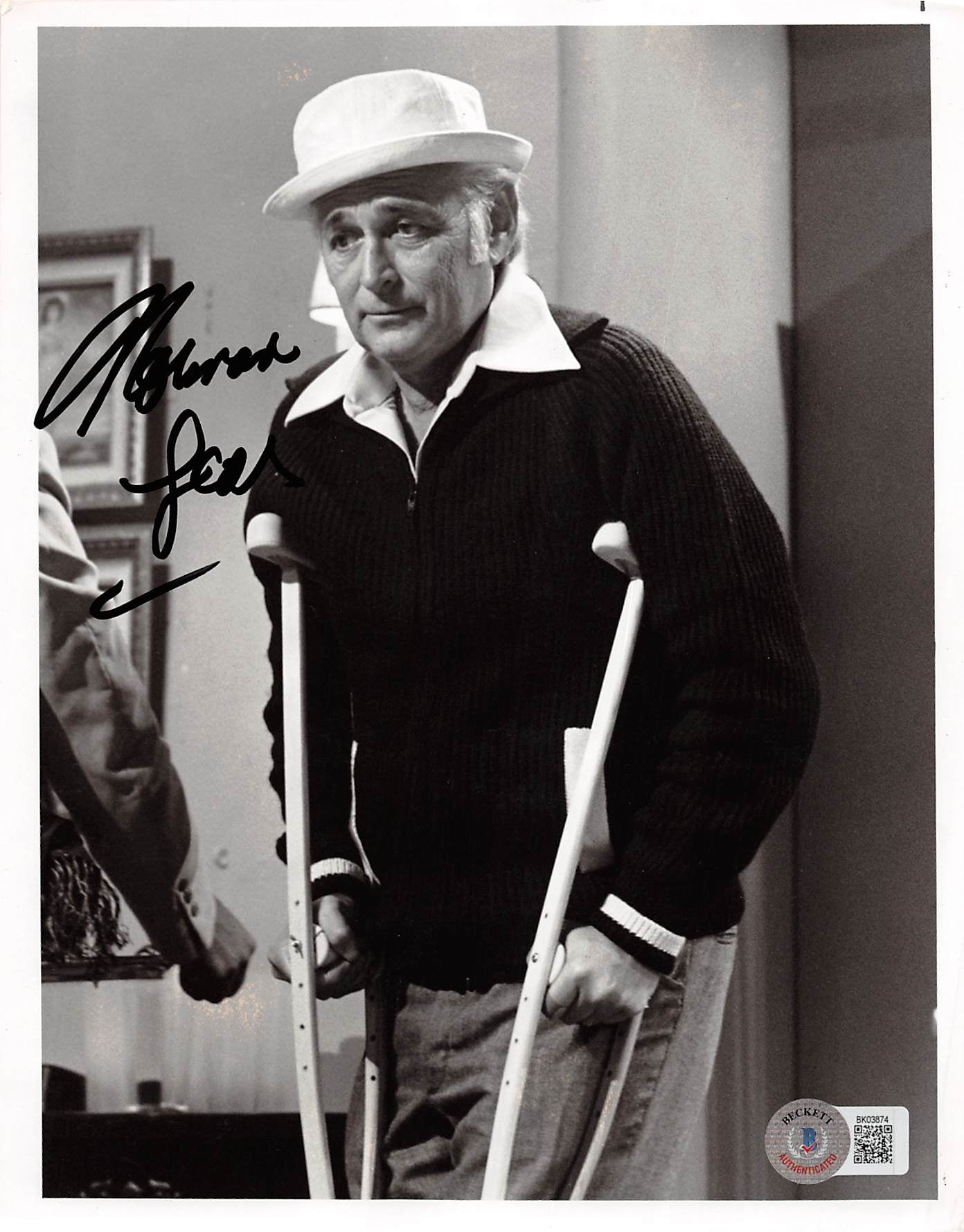 Norman Lear All In The Family Authentic Signed 7x9 Photo BAS #BK03874