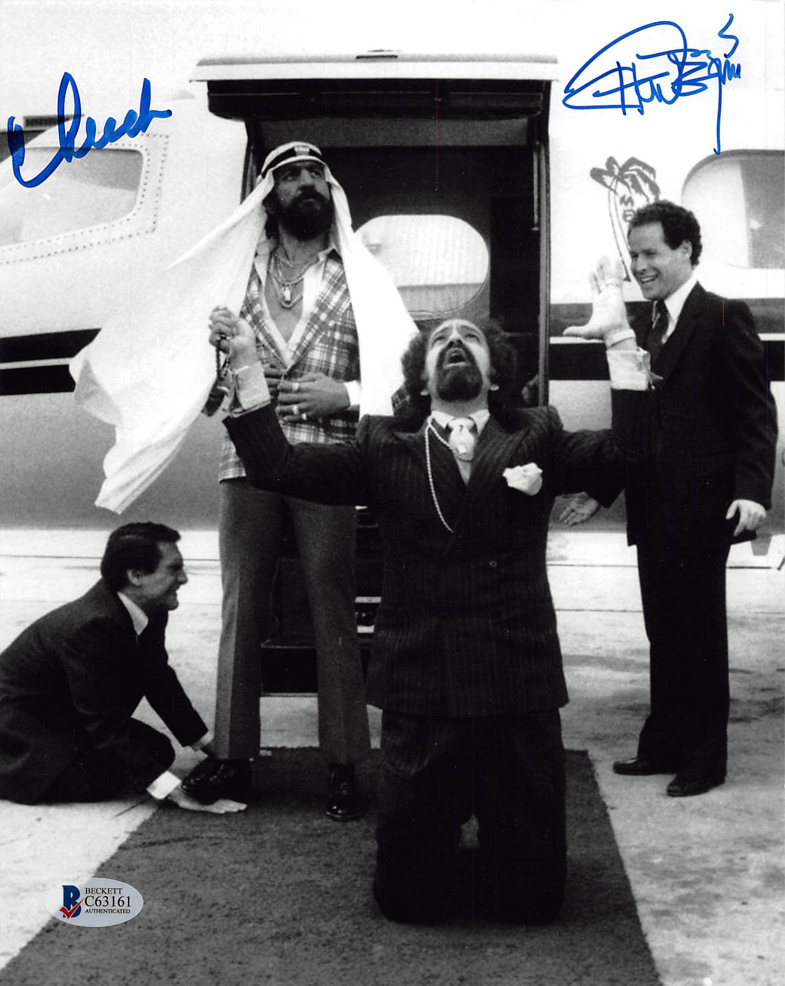 Tommy Chong & Cheech Marin Authentic Signed 8x10 Photo Autographed BAS #C63161