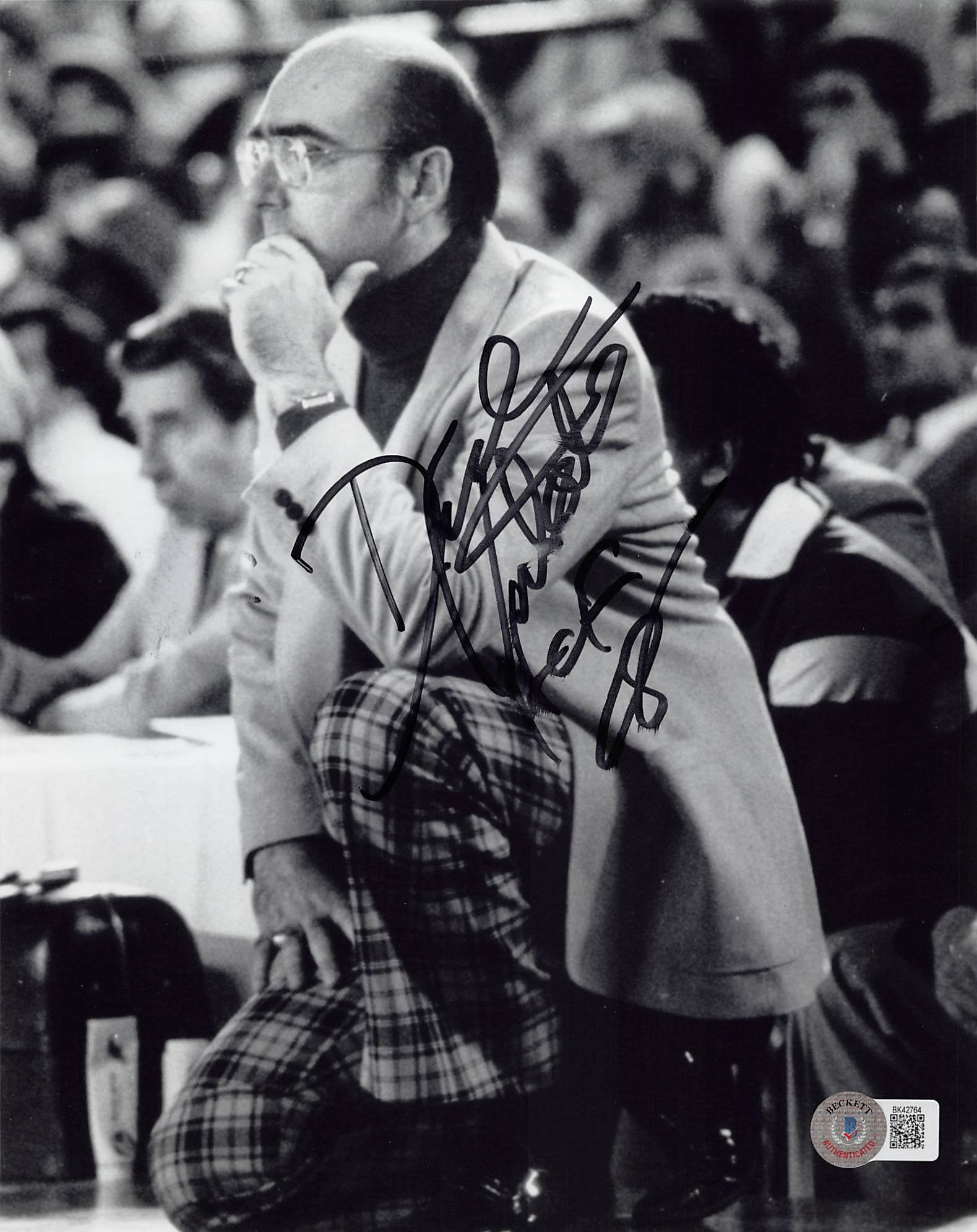 Dick Vitale "HOF 08" Authentic Signed 8x10 Photo Autographed BAS #BK42764