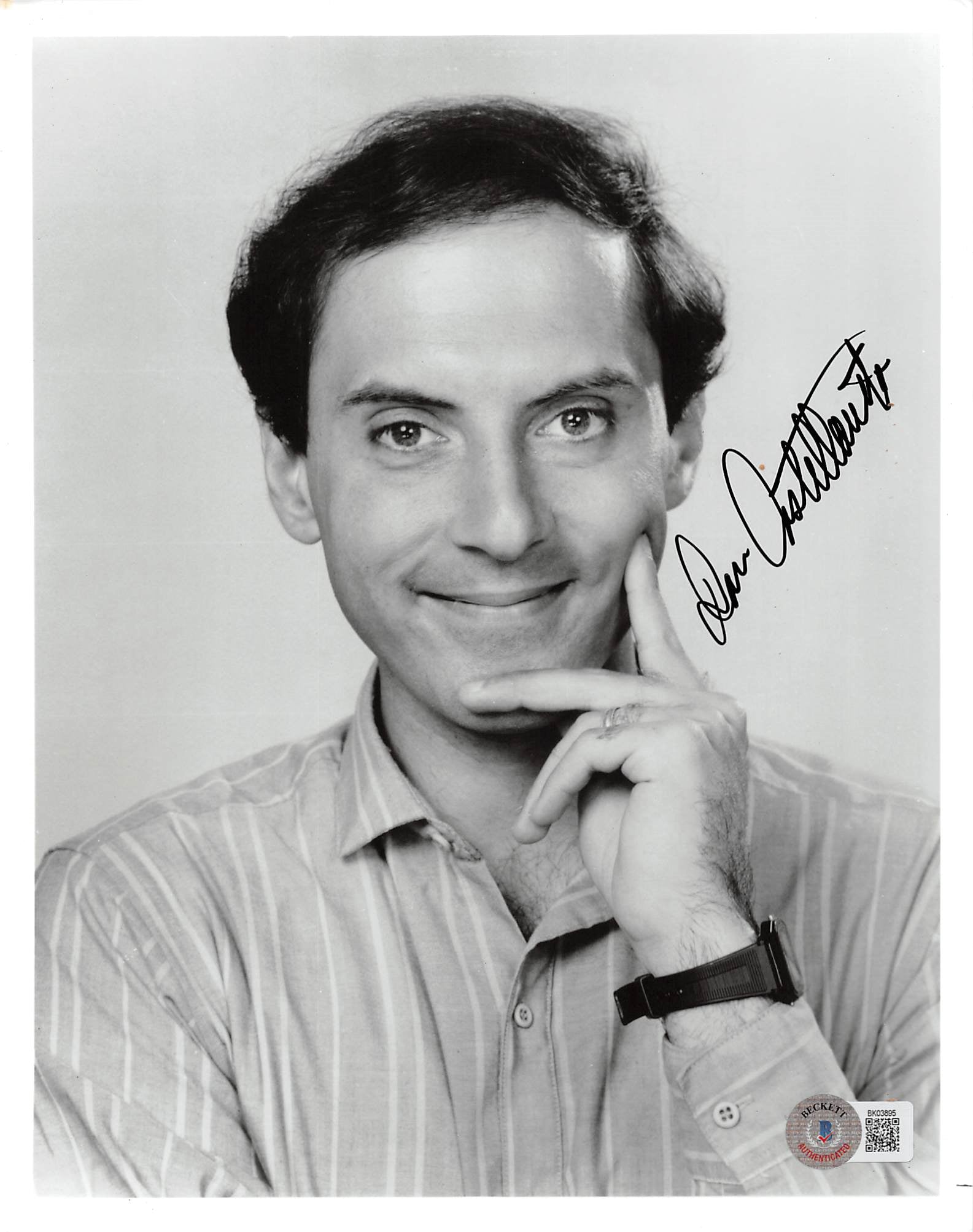 Dan Castellaneta The Simpsons Authentic Signed 8x10 Photo BAS #BK03895