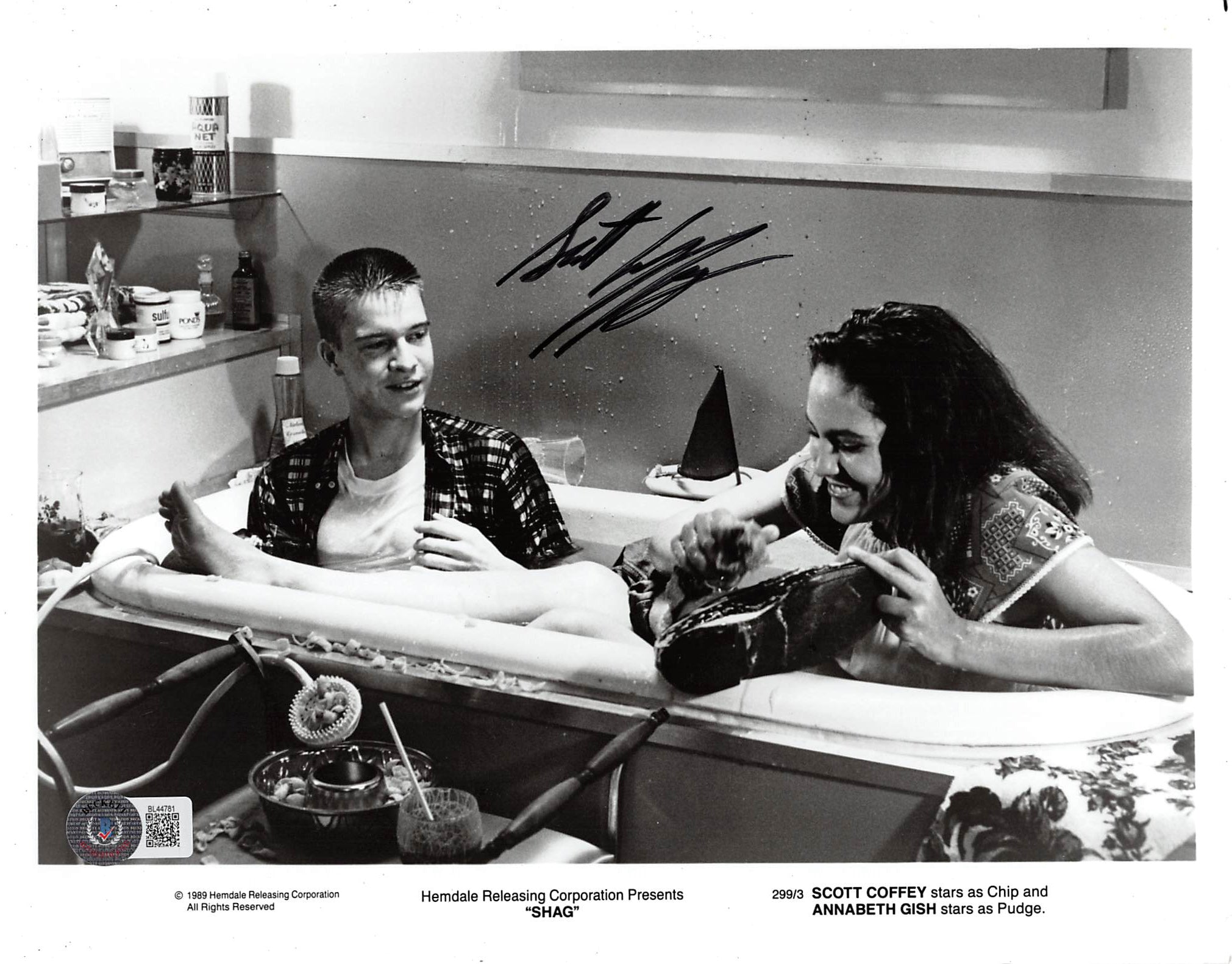Scott Coffey Shag Authentic Signed 8x10 Photo Autographed BAS #BL44781